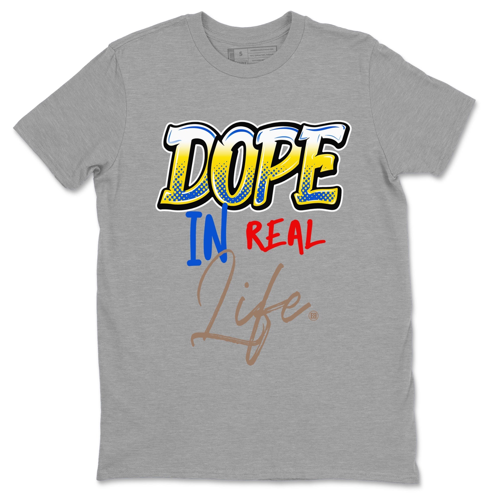 Dope In Real Life snkmatch Tees - Air Jordan 1 Travis Scott Canary