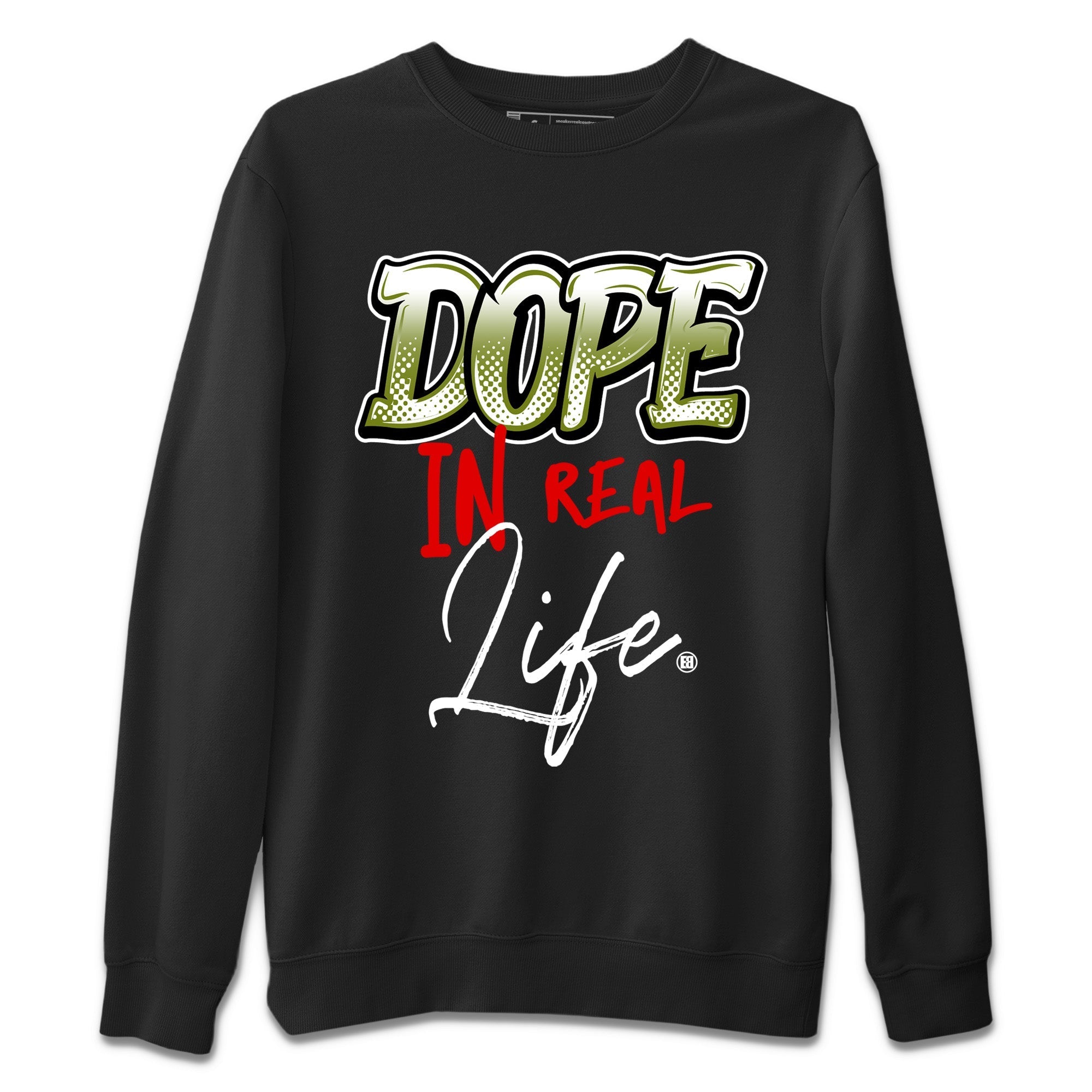 Dope In Real Life Unisex Tops - Air Jordan 1 Travis Scott Olive