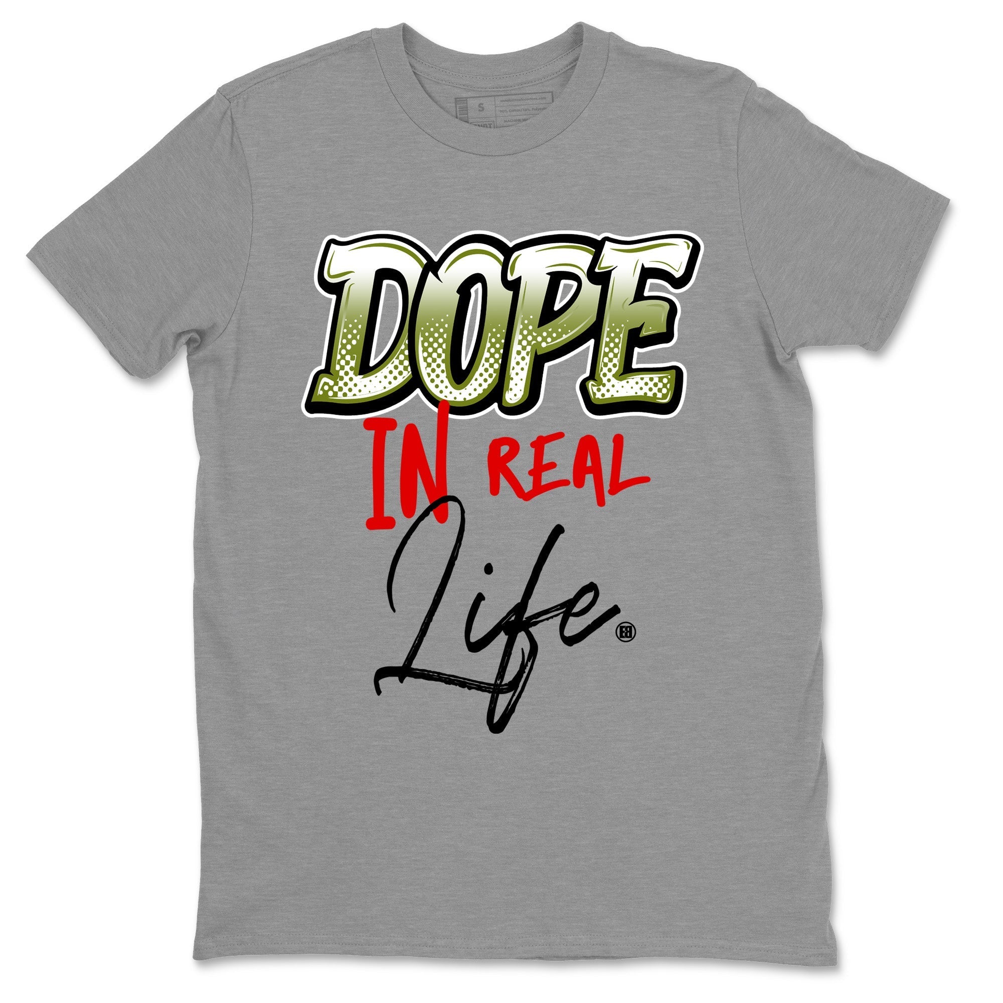 Dope In Real Life Unisex Tops - Air Jordan 1 Travis Scott Olive