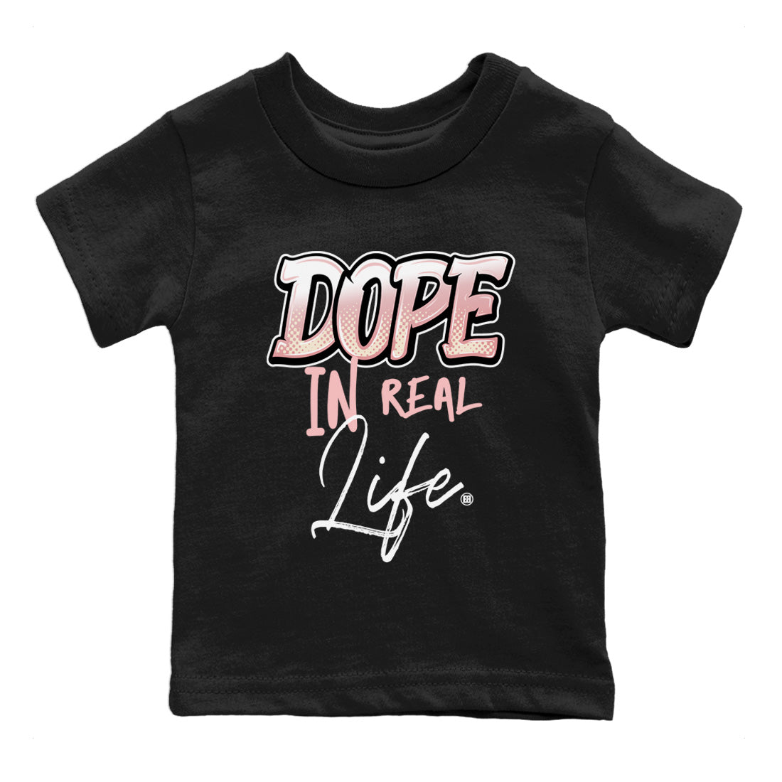 Dope In Real Life Kids Tops - Air Jordan 1 Washed Pink