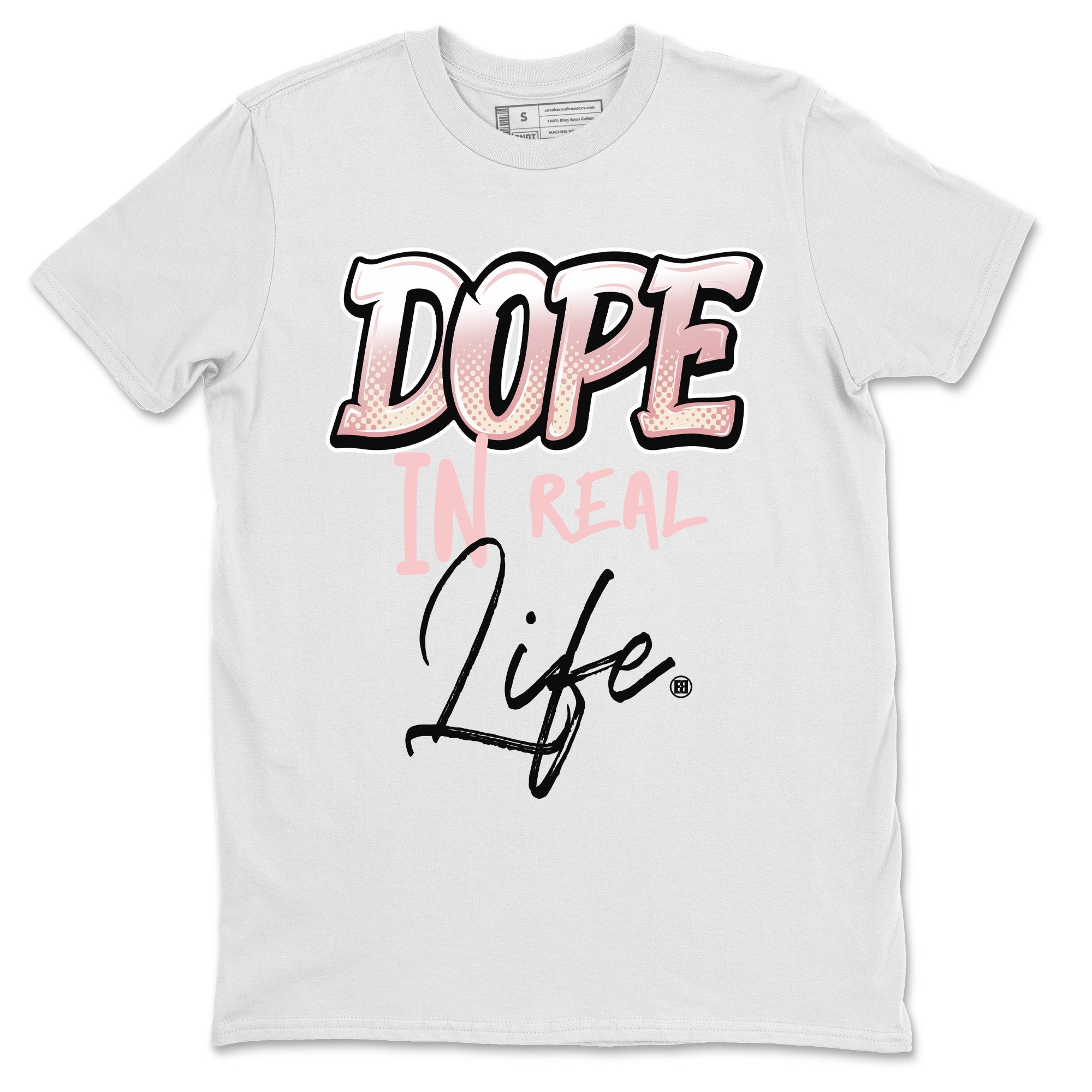 Dope In Real Life Unisex Tops - Air Jordan 1 Washed Pink