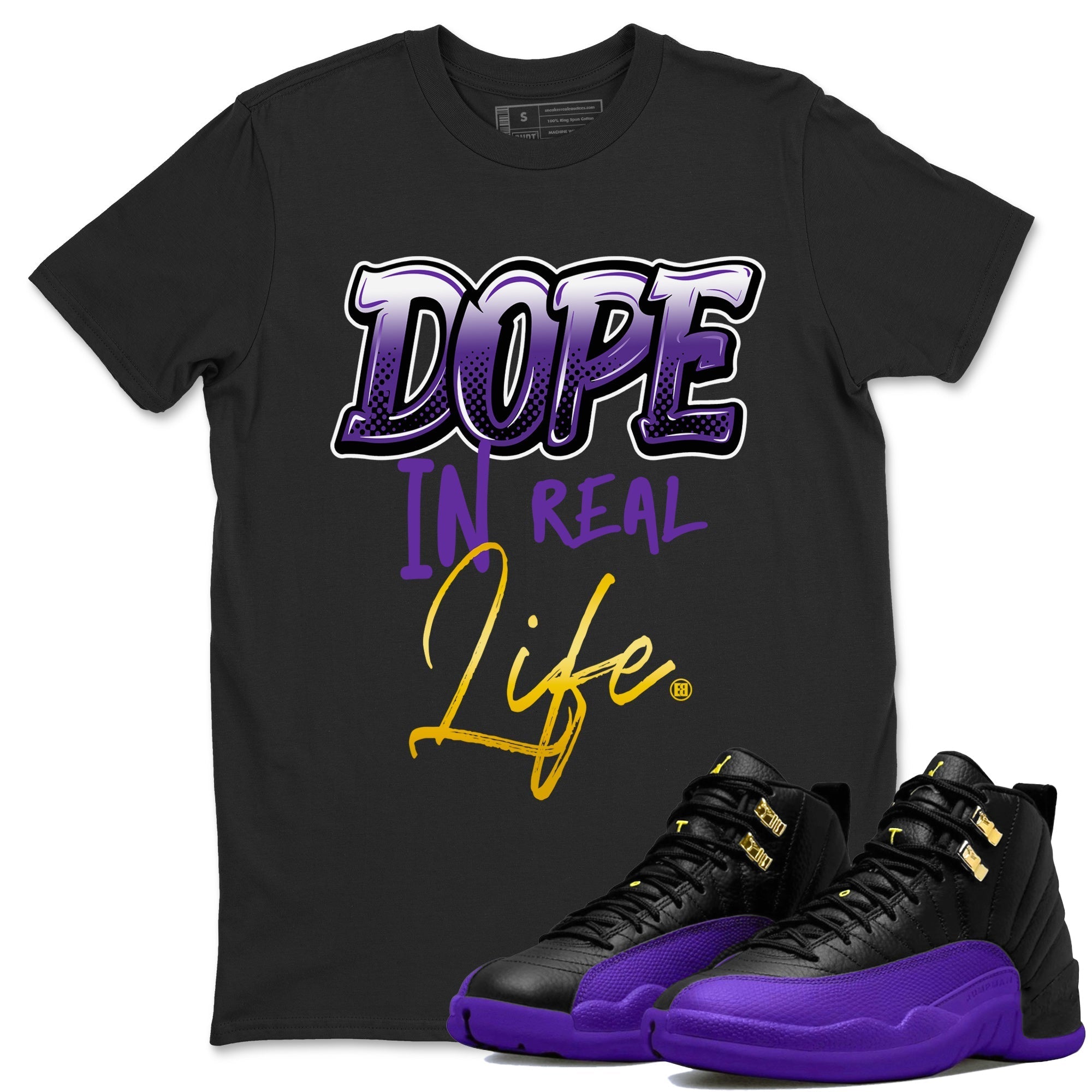 Dope In Real Life Unisex Tops - Air Jordan 12 Field Purple