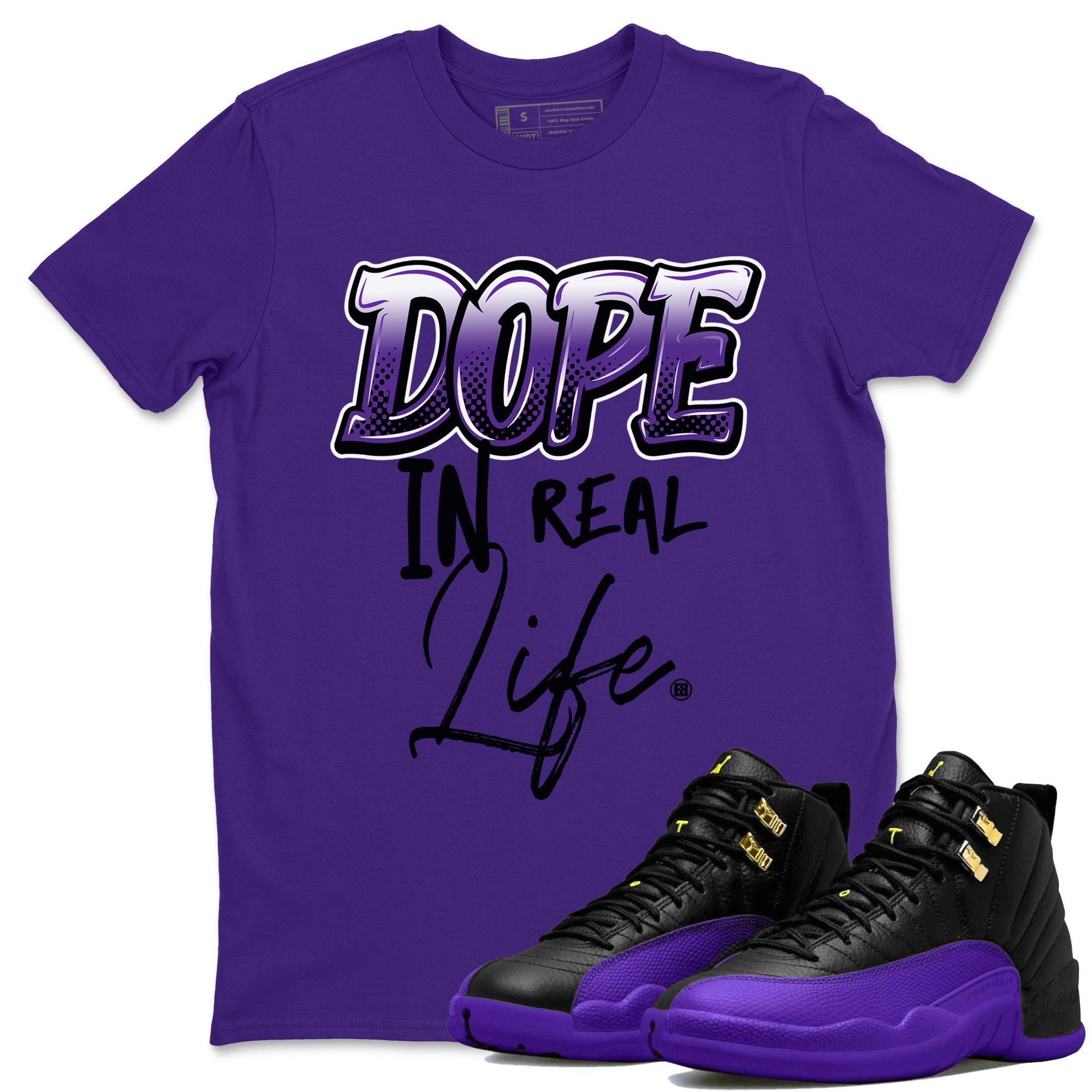 Dope In Real Life Unisex Tops - Air Jordan 12 Field Purple