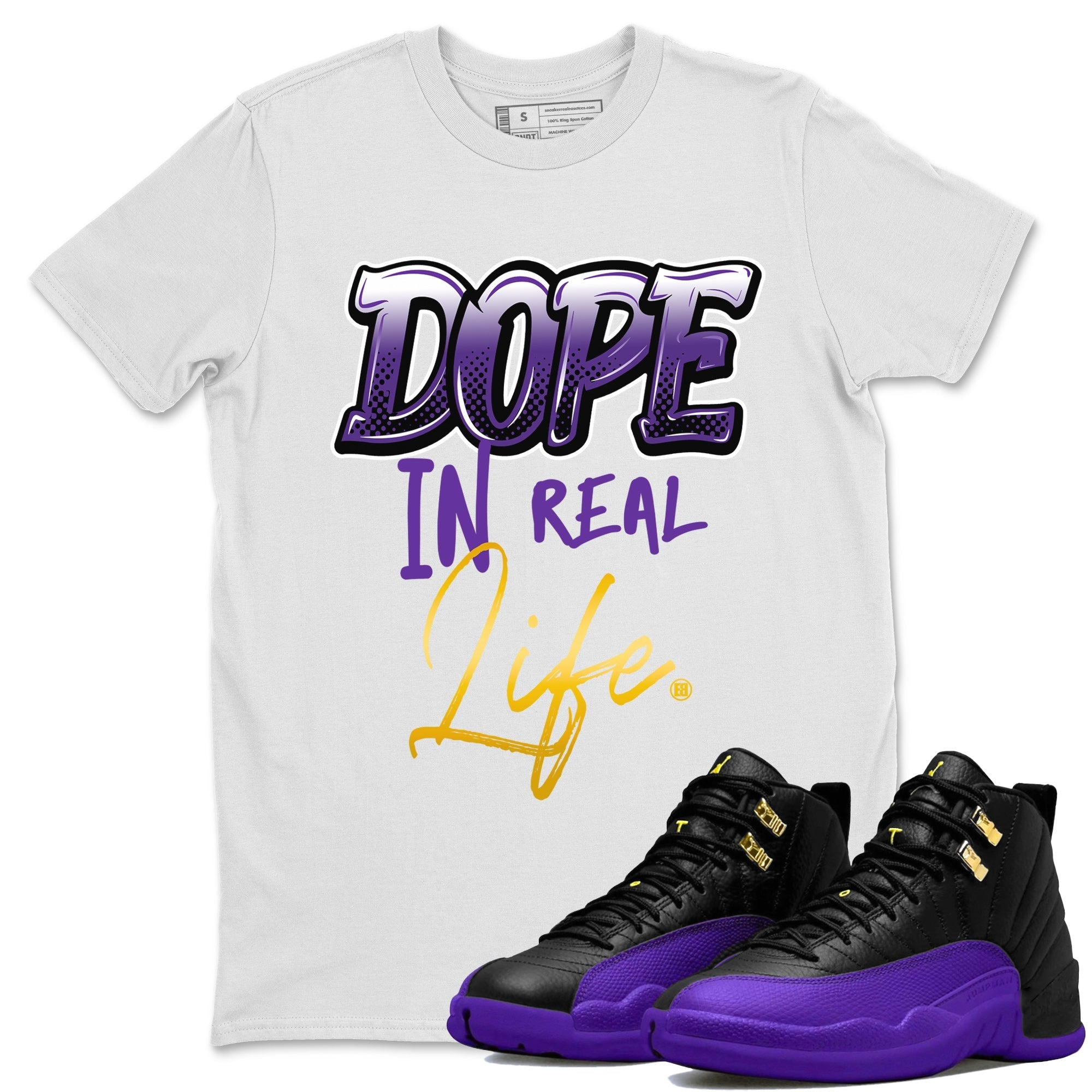 Dope In Real Life Unisex Tops - Air Jordan 12 Field Purple