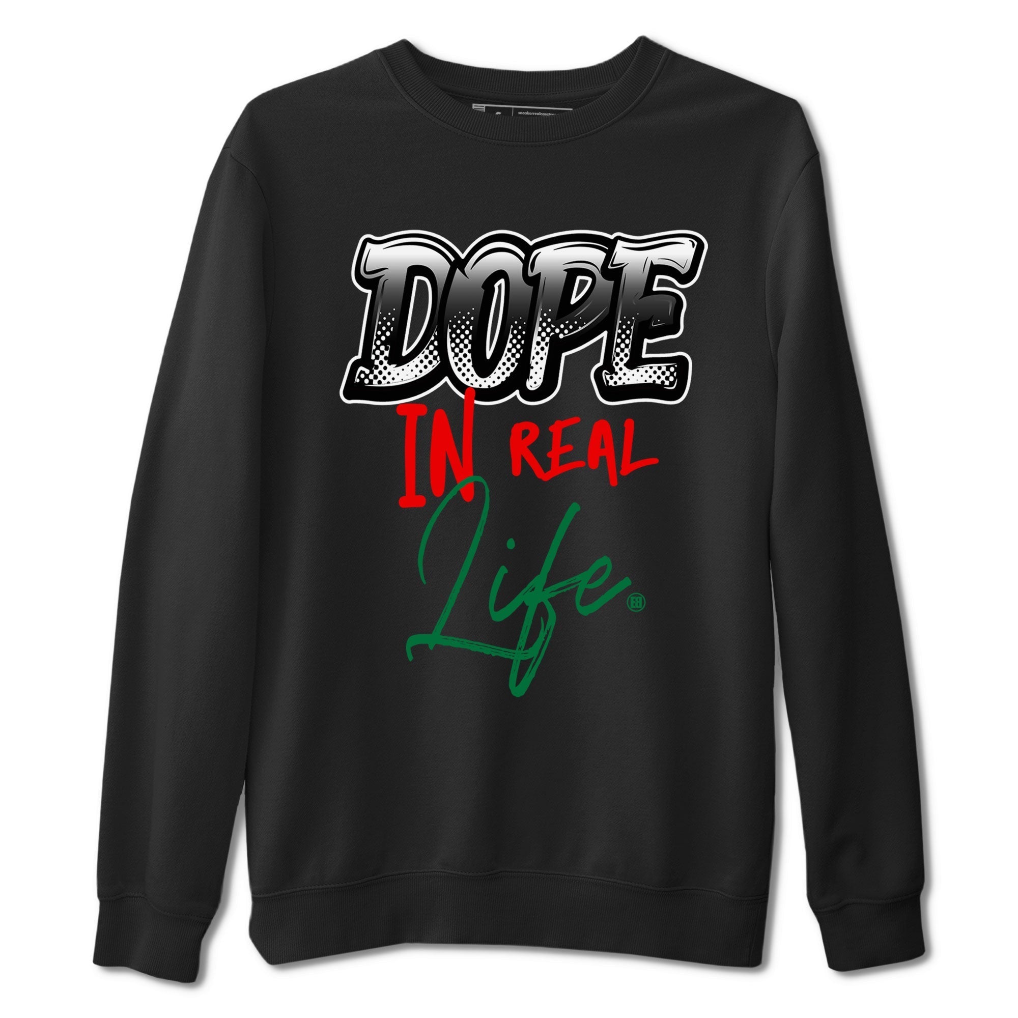 Dope In Real Life snkmatch Tee - Air Jordan 2 Christmas