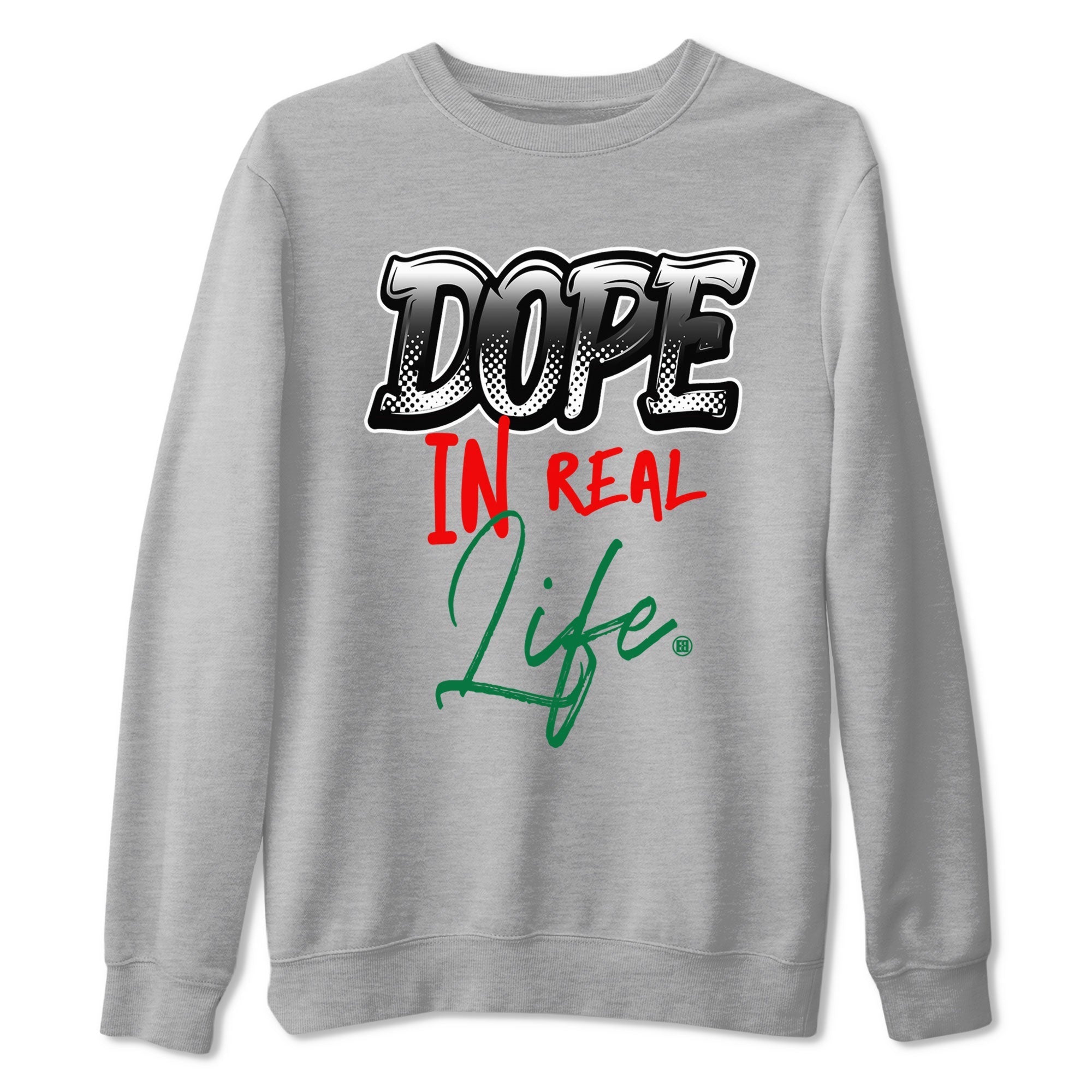 Dope In Real Life snkmatch Tee - Air Jordan 2 Christmas