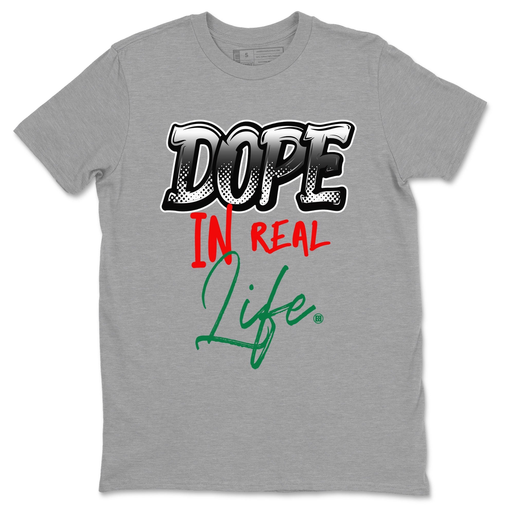 Dope In Real Life snkmatch Tee - Air Jordan 2 Christmas