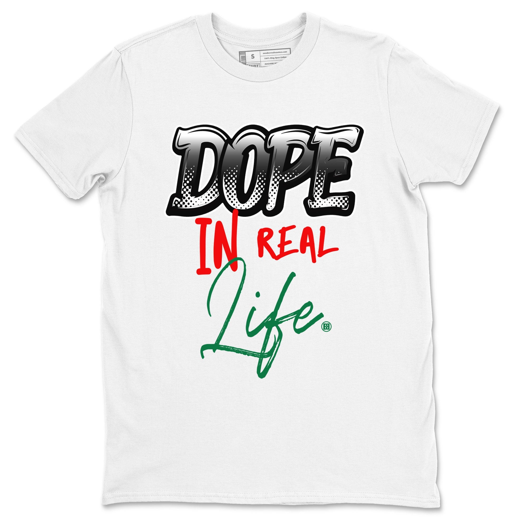 Dope In Real Life snkmatch Tee - Air Jordan 2 Christmas