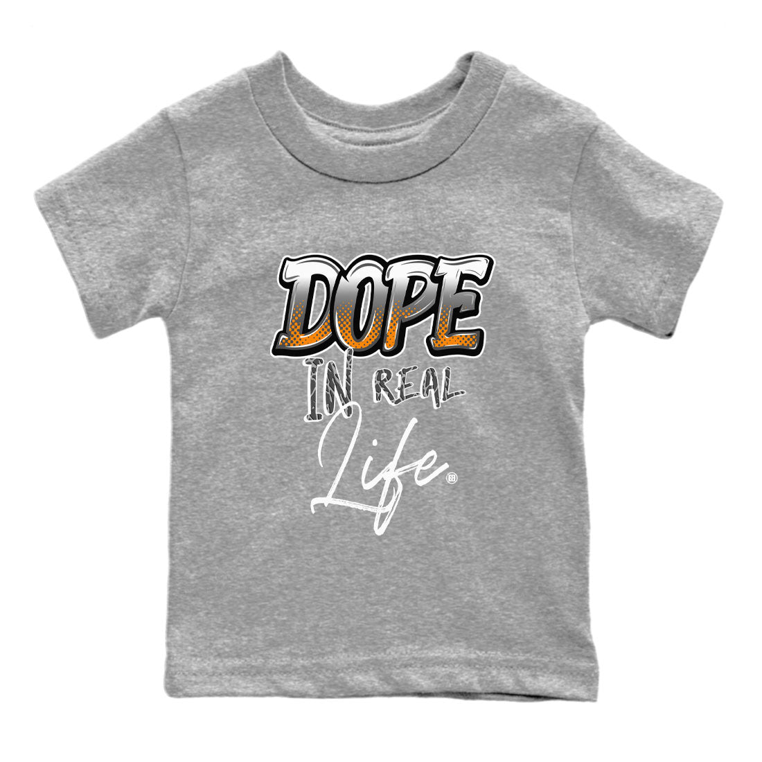 Dope In Real Life snkmatch Tee Kids - Air Jordan 3 Fear