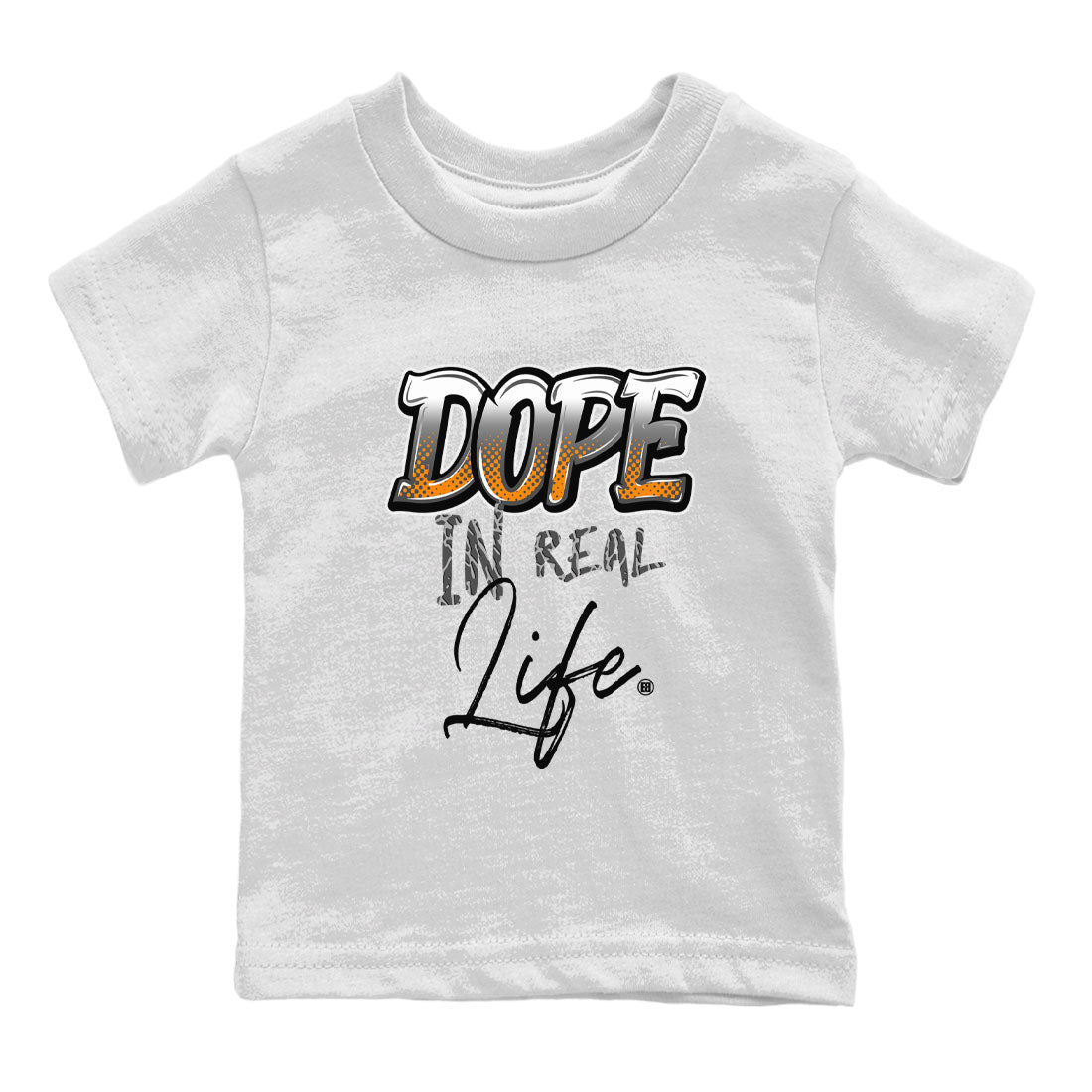 Dope In Real Life snkmatch Tee Kids - Air Jordan 3 Fear