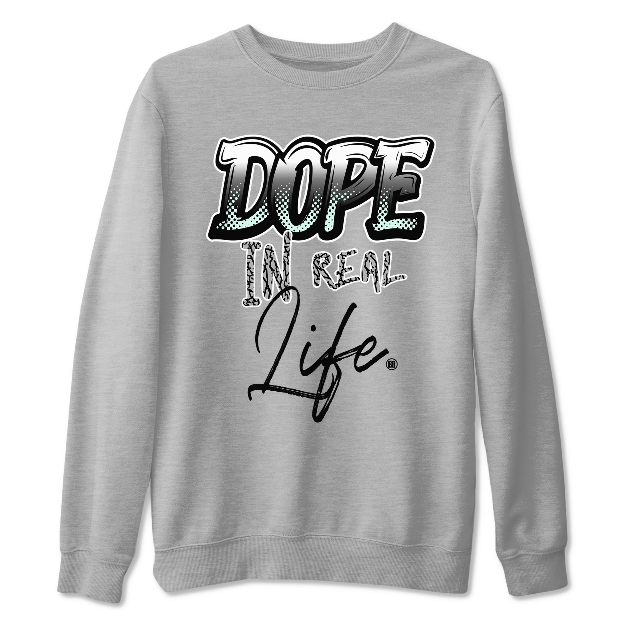 Dope In Real Life snkmatch Tees - Air Jordan 3 Green Glow