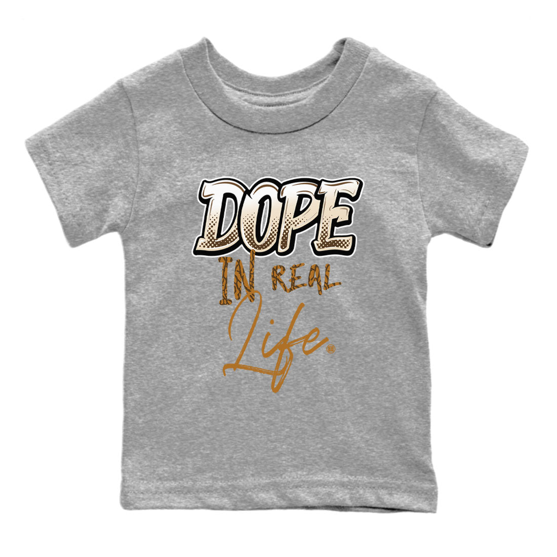 Dope In Real Life snkmatch Tee Kids - Air Jordan 3 Palomino