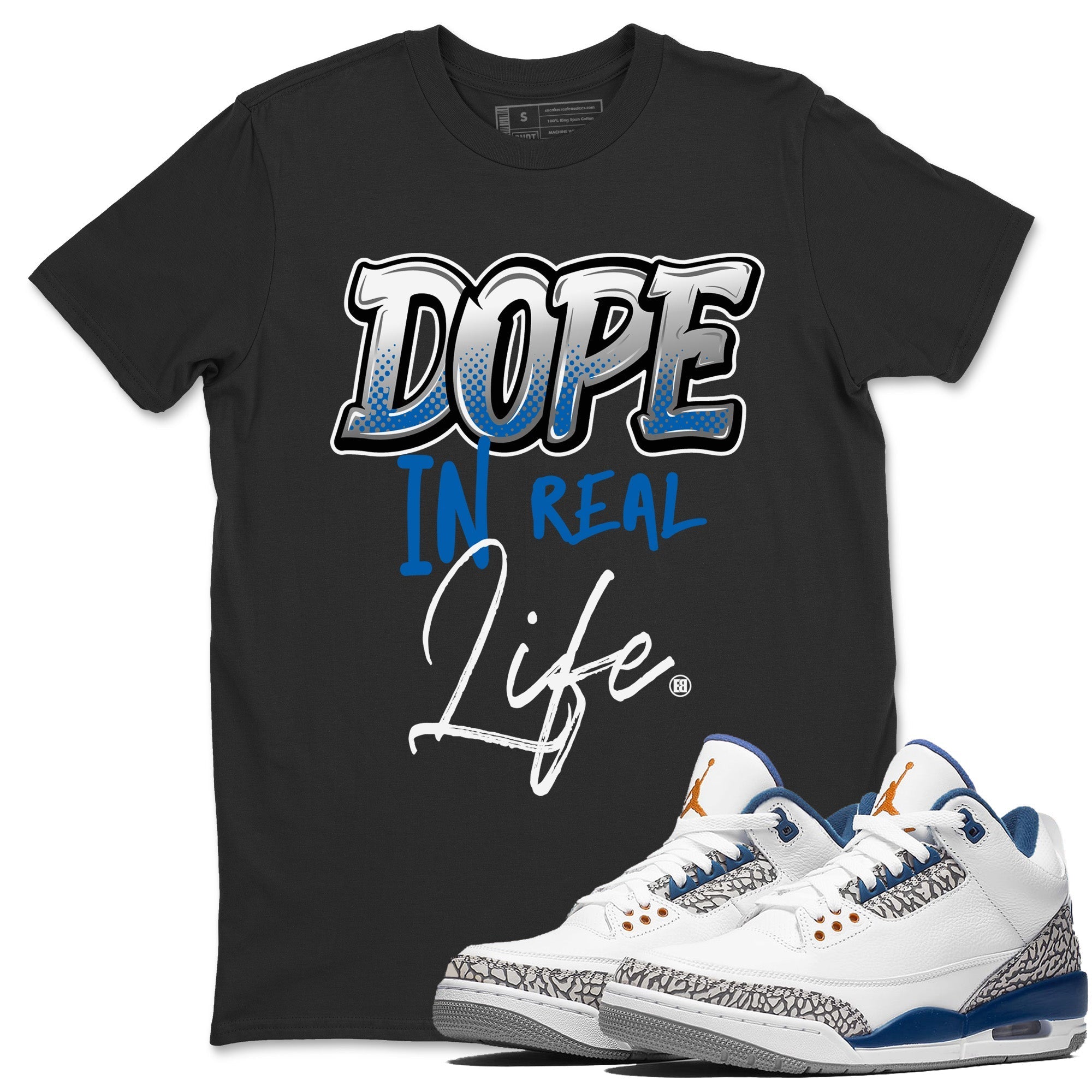 Dope In Real Life Unisex Tops - Air Jordan 3 Wizards