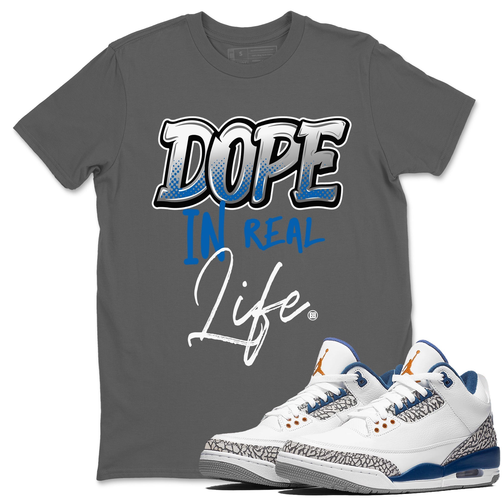 Dope In Real Life Unisex Tops - Air Jordan 3 Wizards