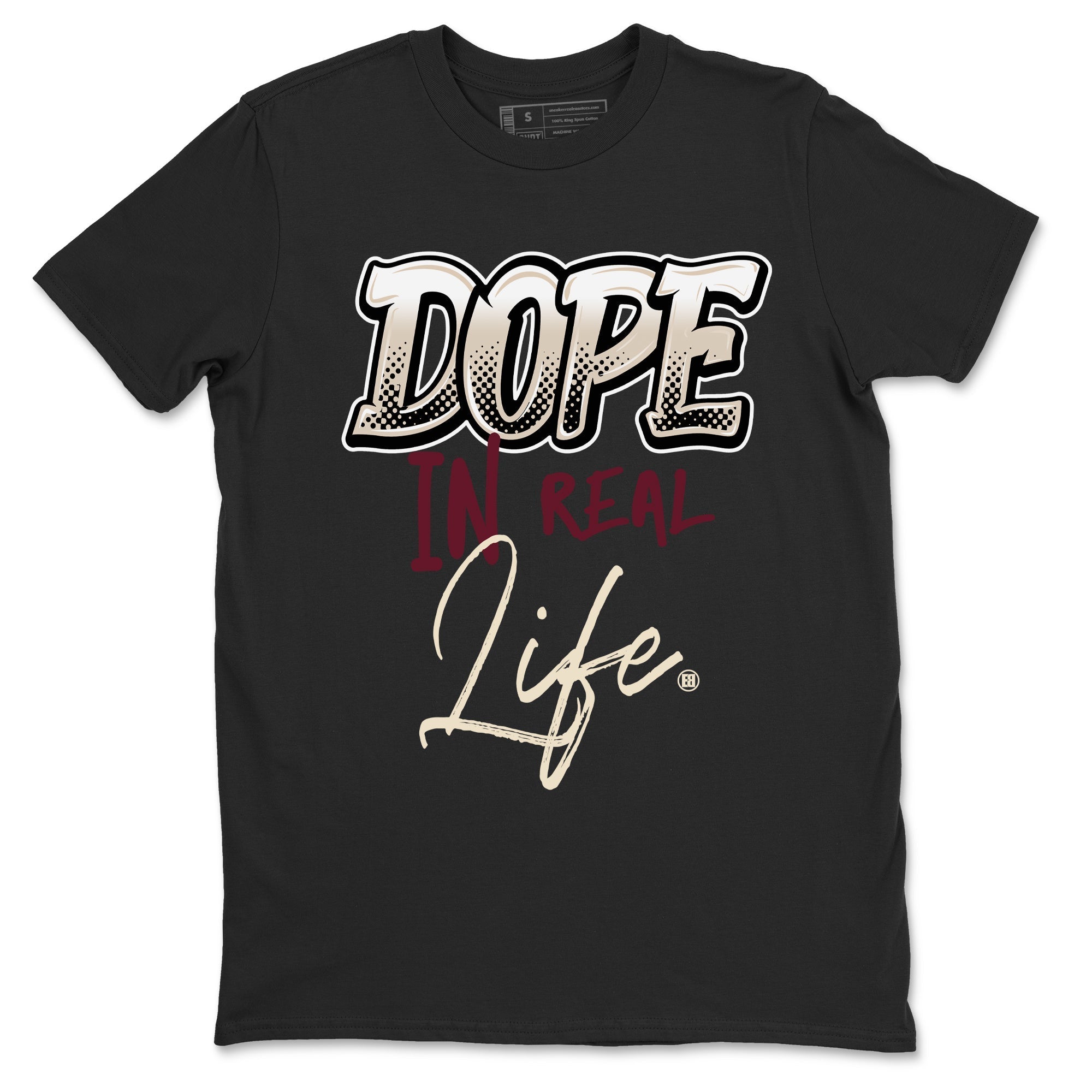 Dope In Real Life snkmatch Tees - Air Jordan 4 A Ma Maniere x Fossil Stone