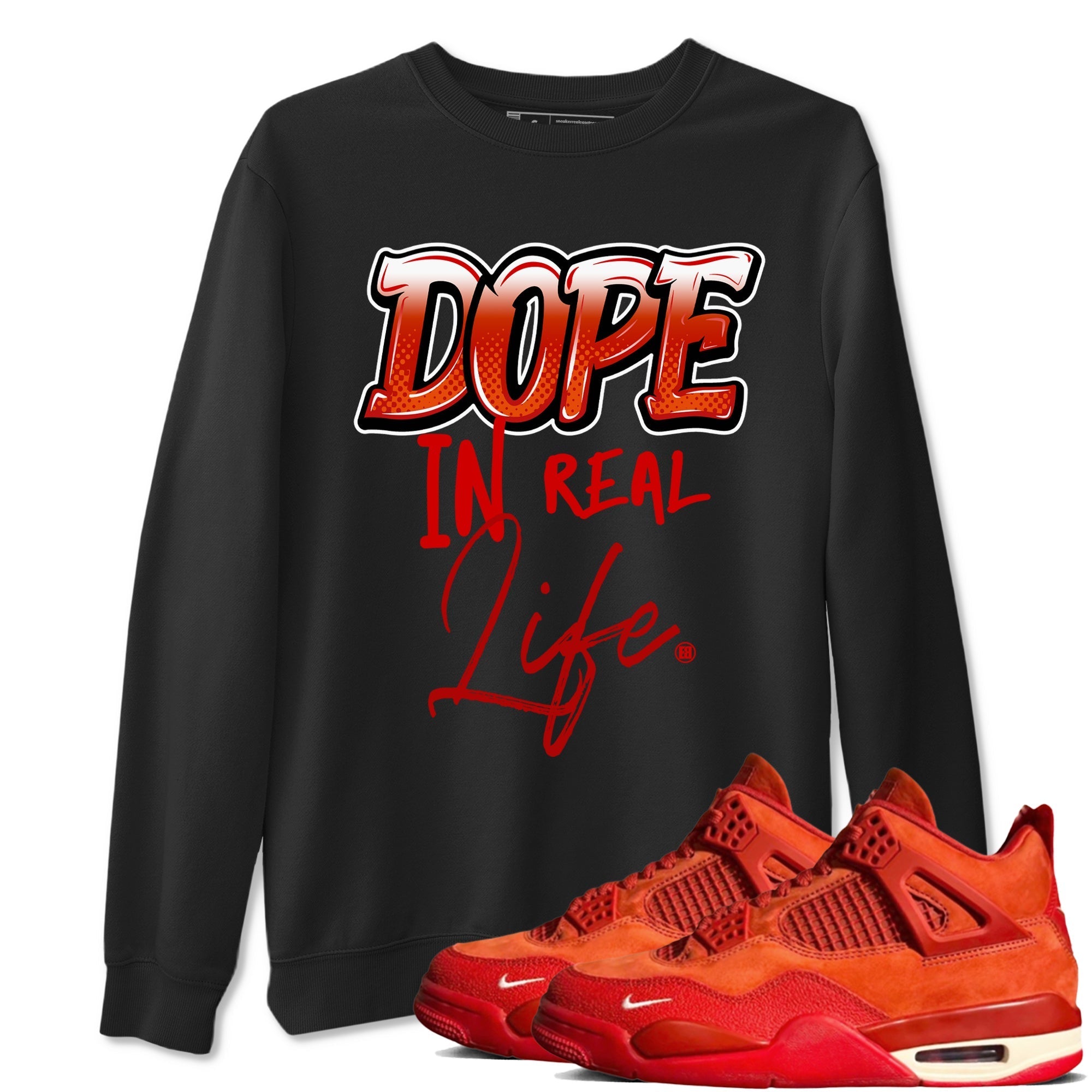 Dope In Real Life snkmatch Tees - Air Jordan 4 Brick By Brick