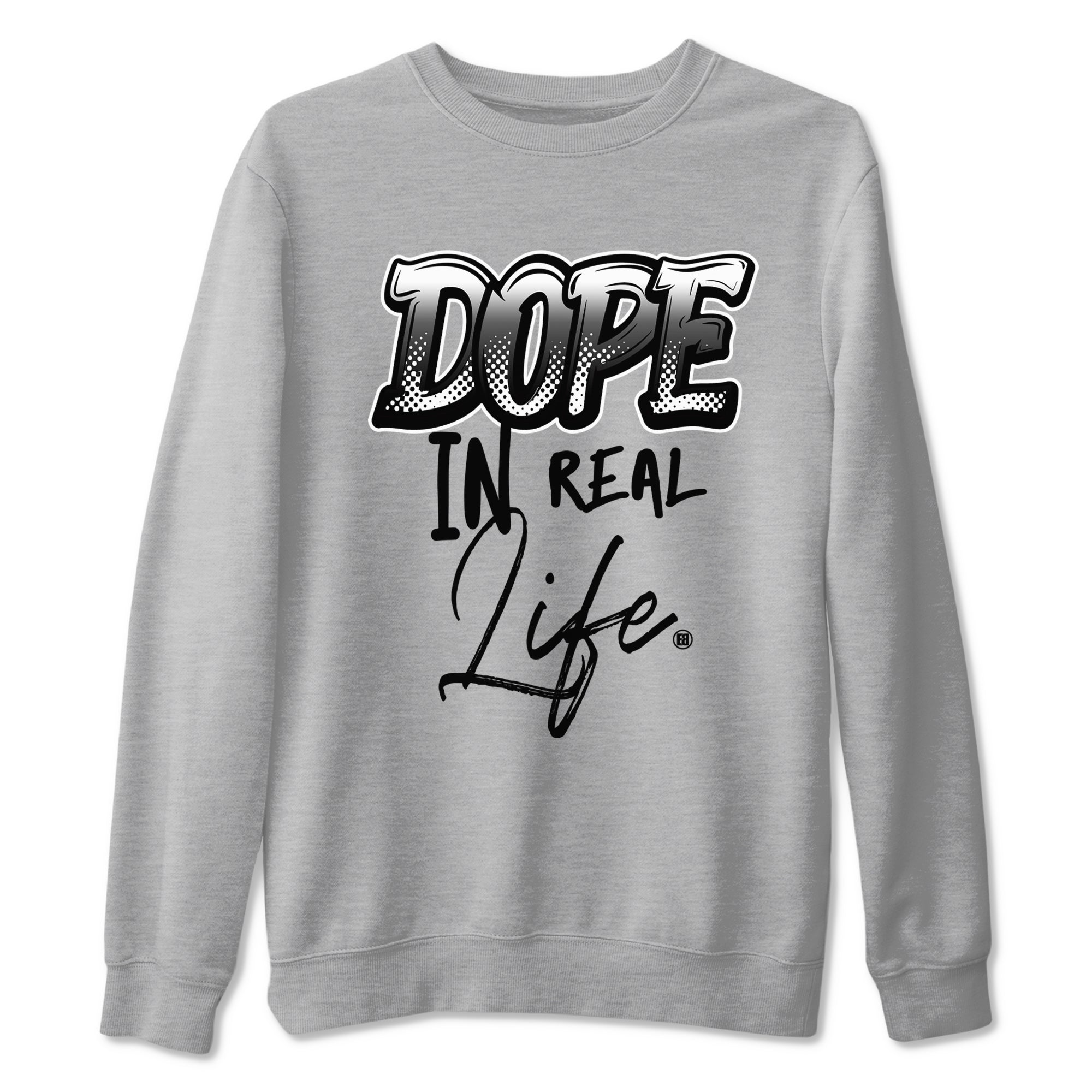 Dope In Real Life snkmatch Tees - Air Jordan 4 White Thunder