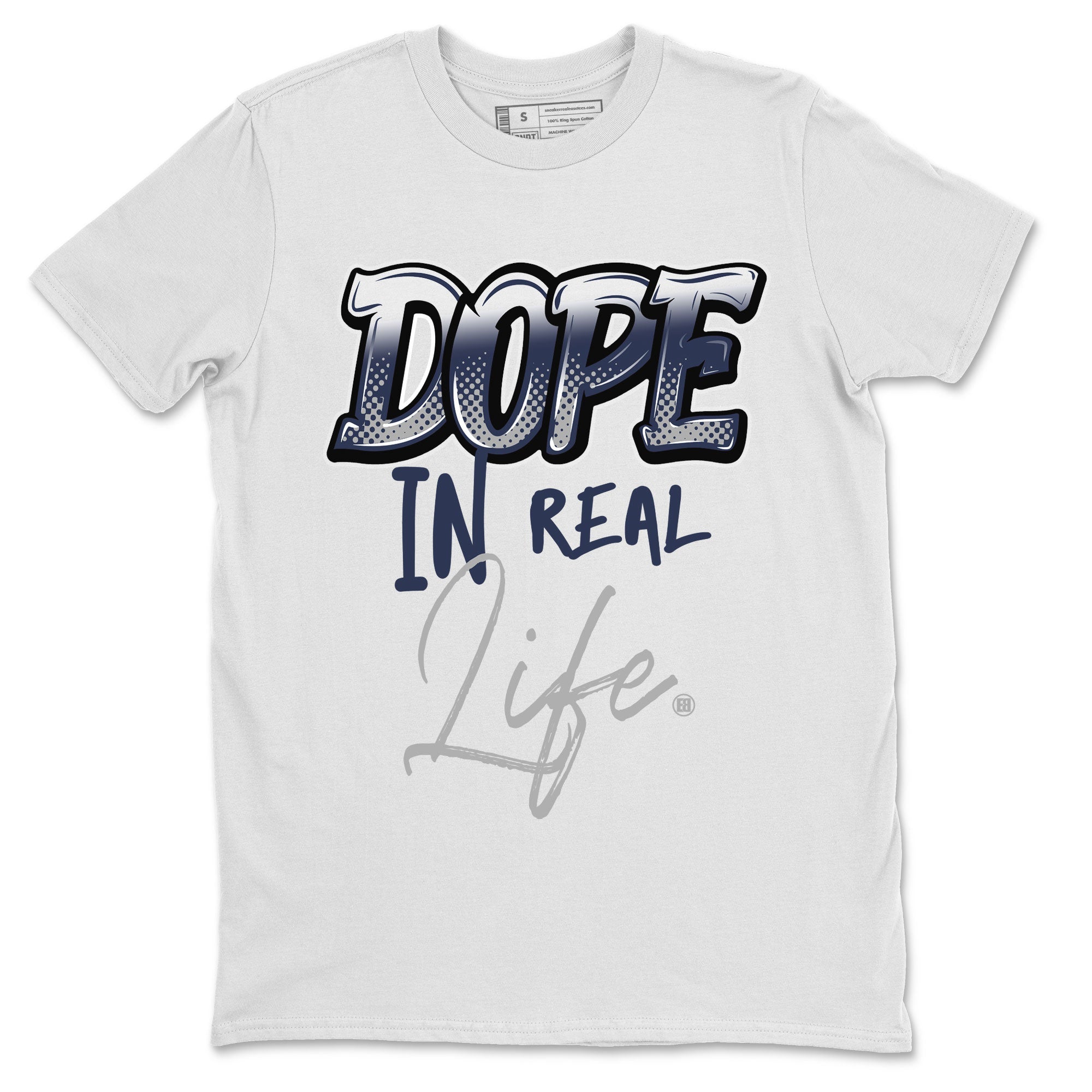 Dope In Real Life snkmatch Tee - Air Jordan 5 Georgetown