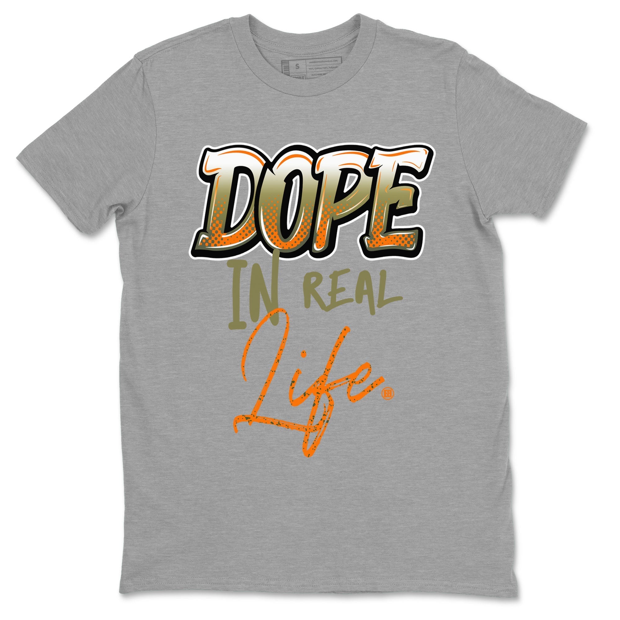 Dope In Real Life snkmatch Tees - Air Jordan 5 Olive