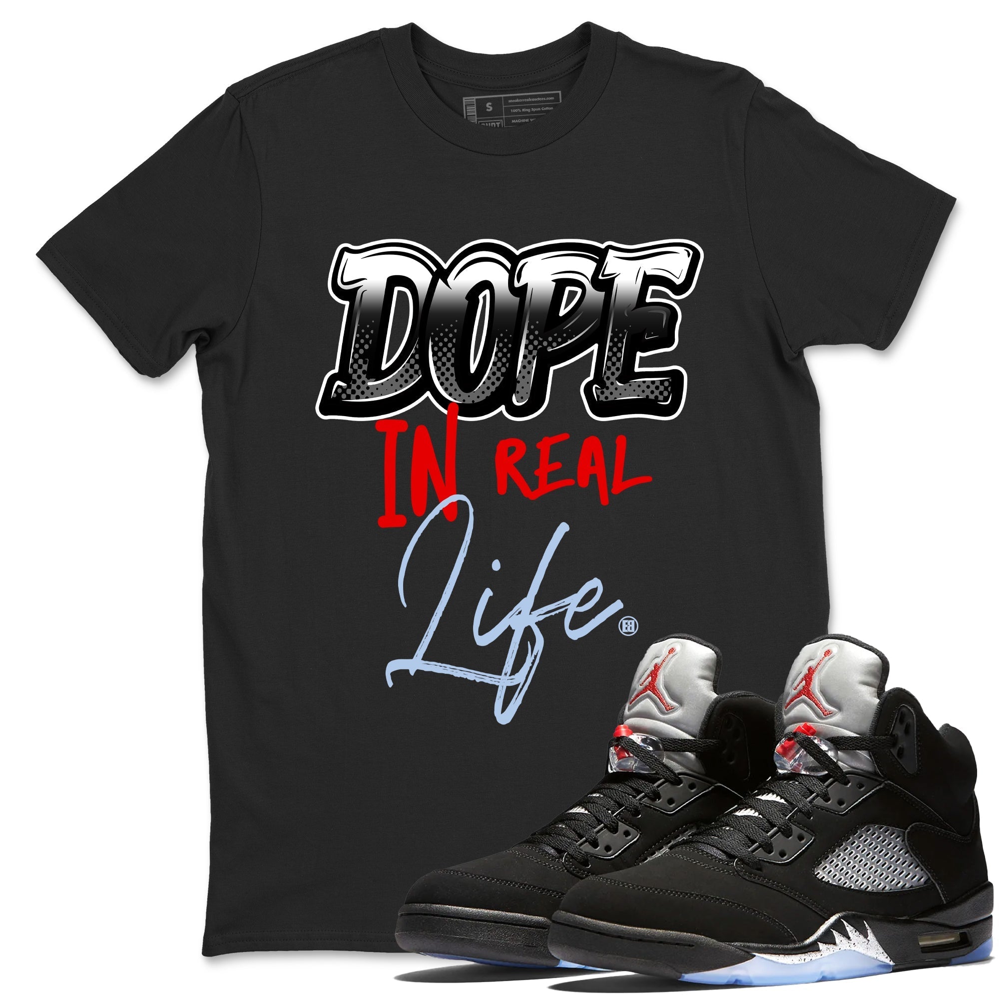 Dope In Real Life snkmatch Tees - Air Jordan 5 Reimagined