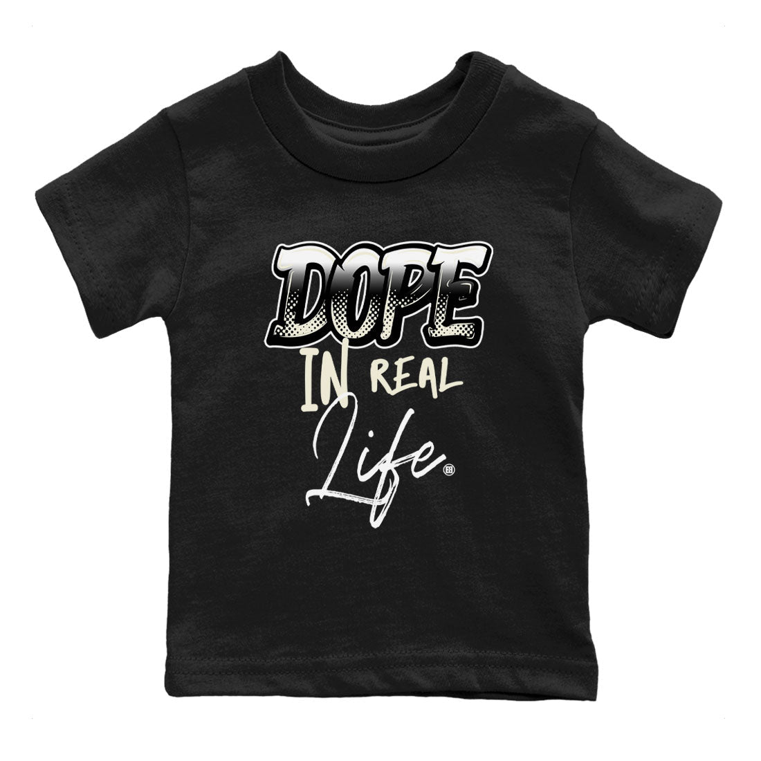 Dope In Real Life snkmatch Tees Kids - Air Jordan 5 Sail