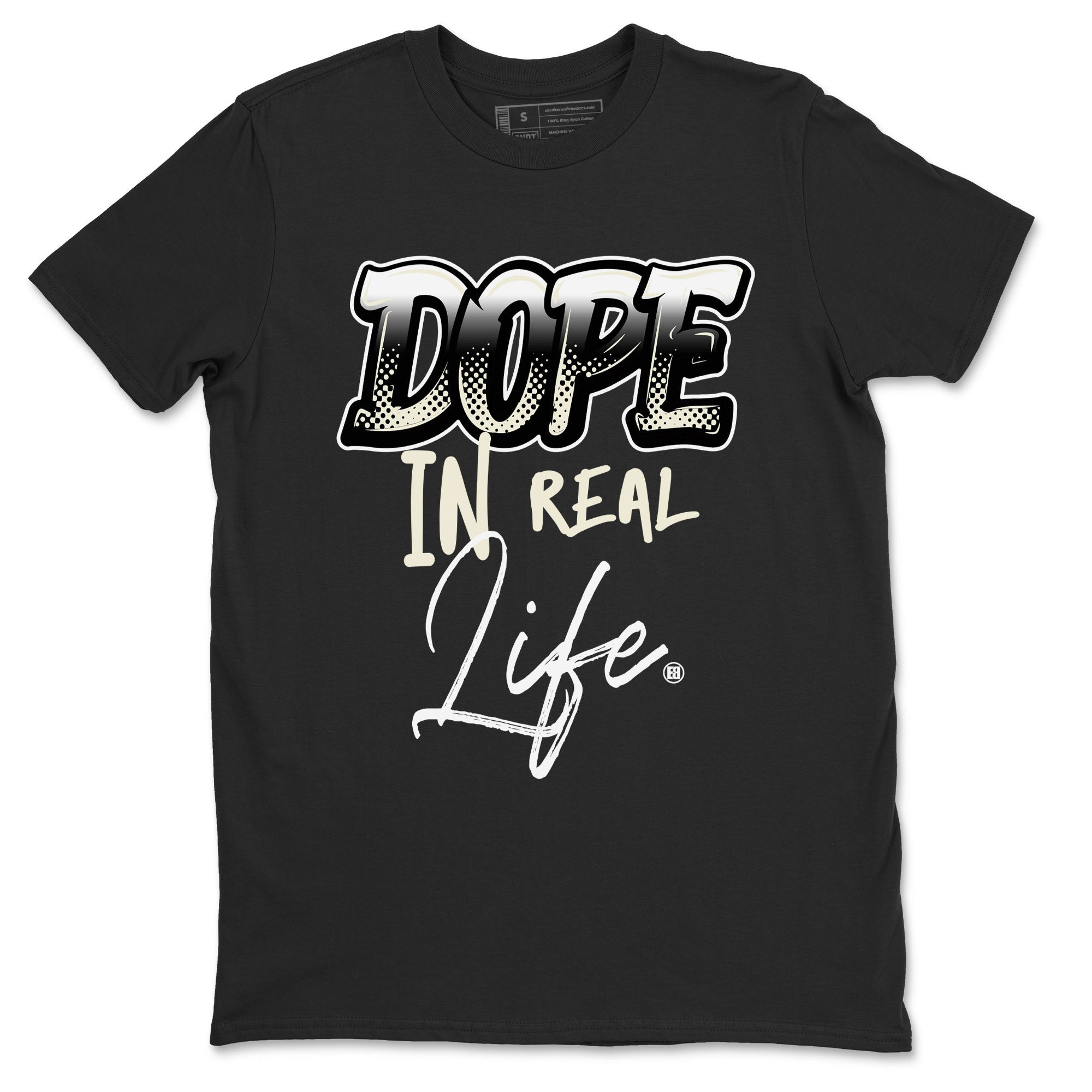Dope In Real Life snkmatch Tees - Air Jordan 5 Sail