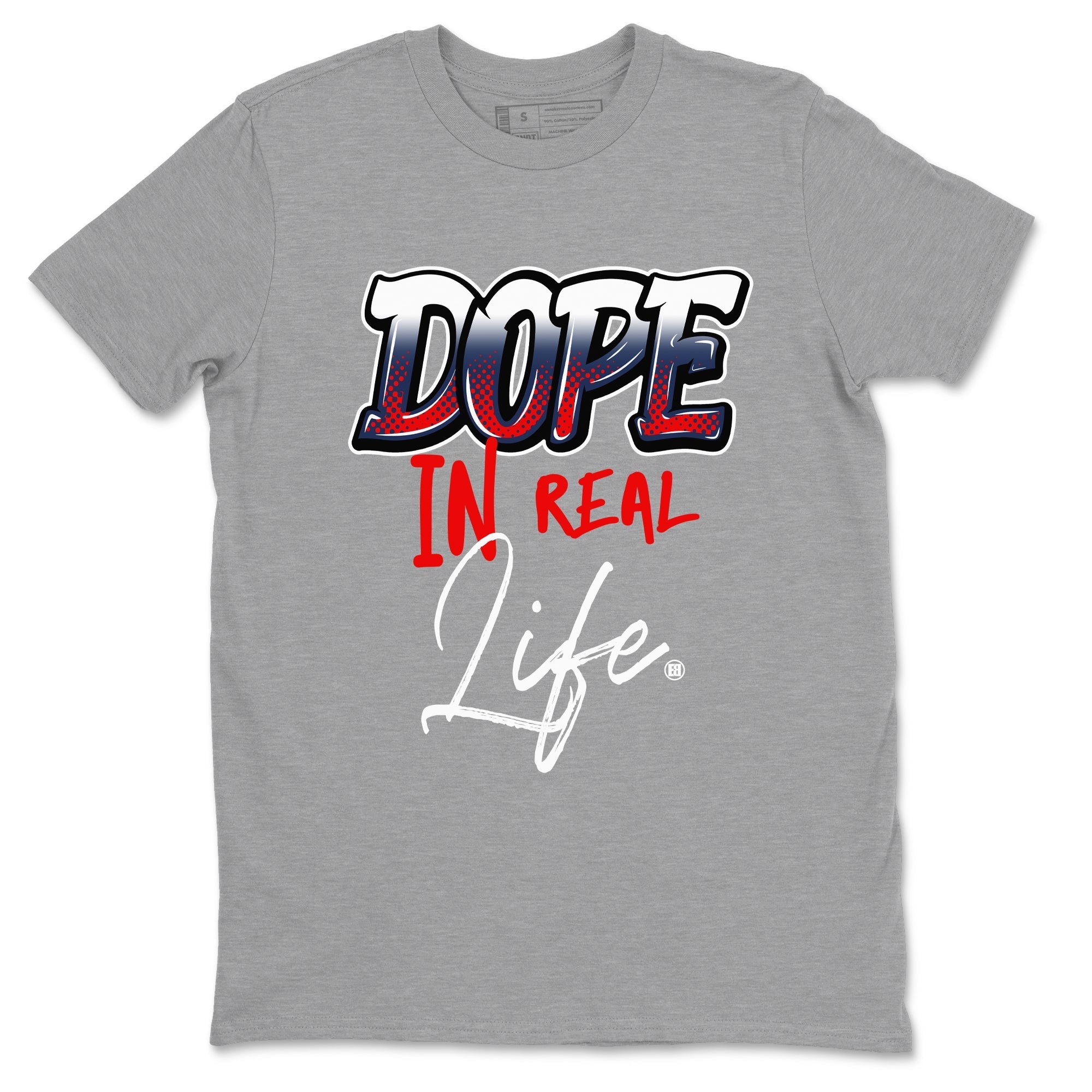 Dope In Real Life snkmatch Tees - Air Jordan 6 White And Midnight Navy