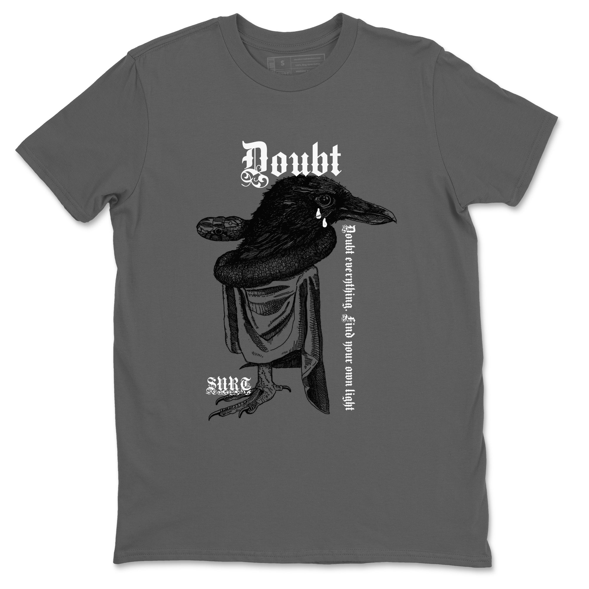 Doubt Everything snkmatch Tees - Air Jordan 1 Wolf Grey