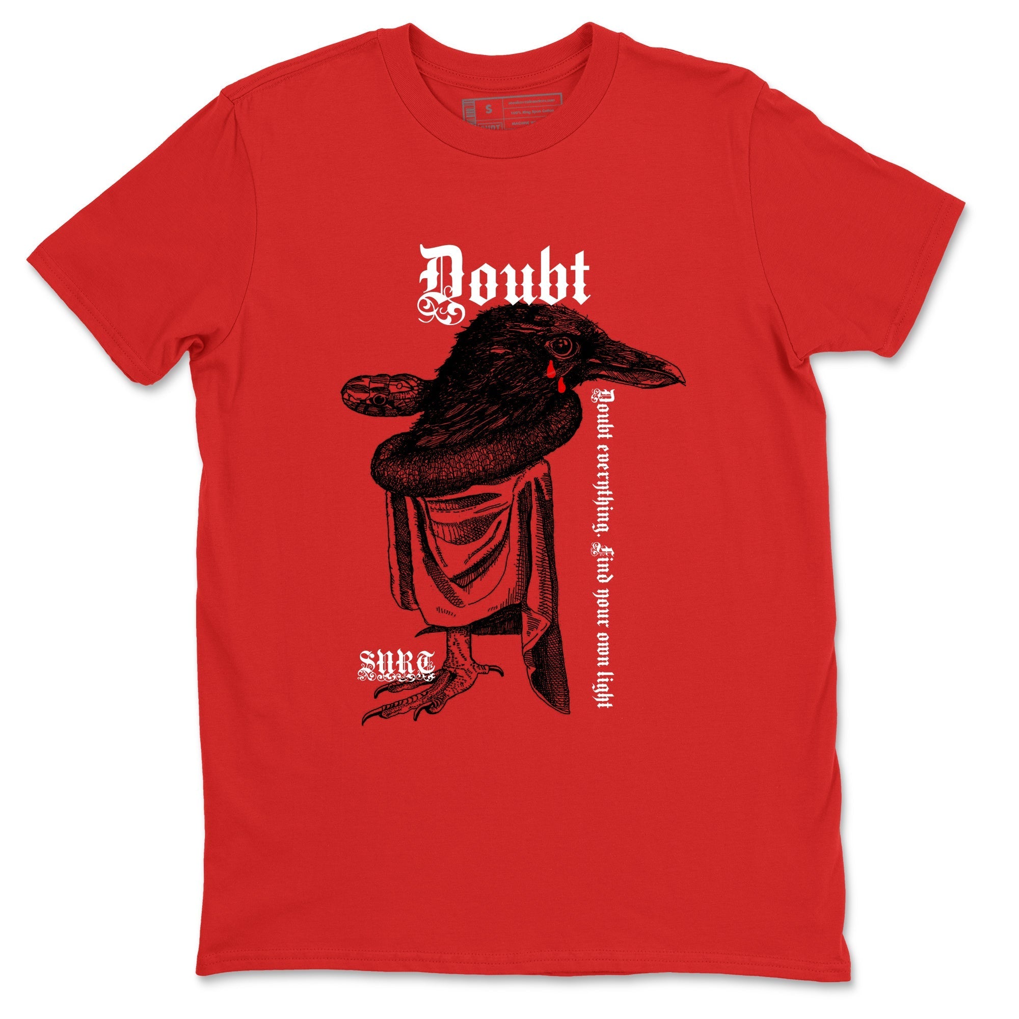 Doubt Everything snkmatch Tees - Air Jordan 12 Taxi Flip