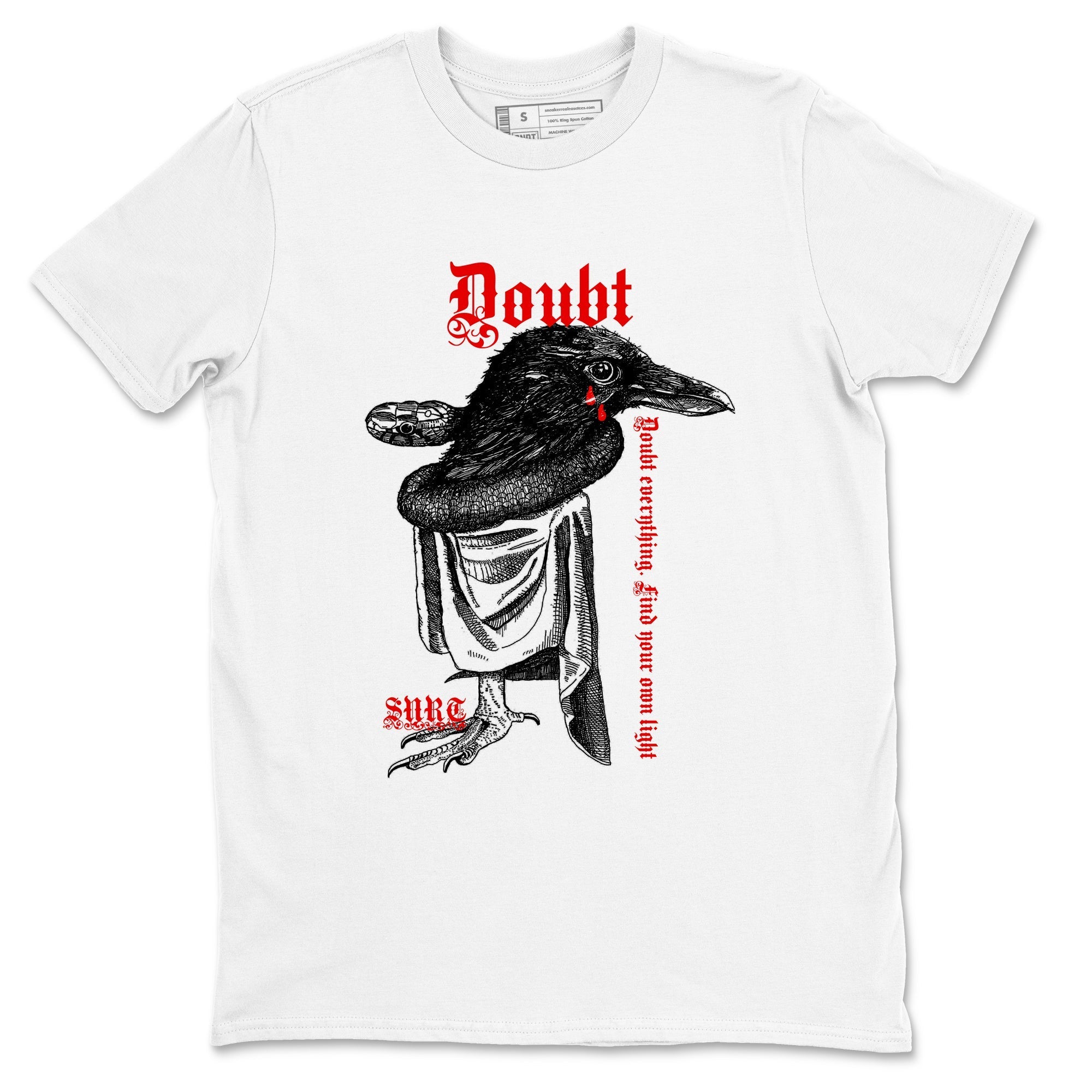 Doubt Everything snkmatch Tees - Air Jordan 12 Taxi Flip