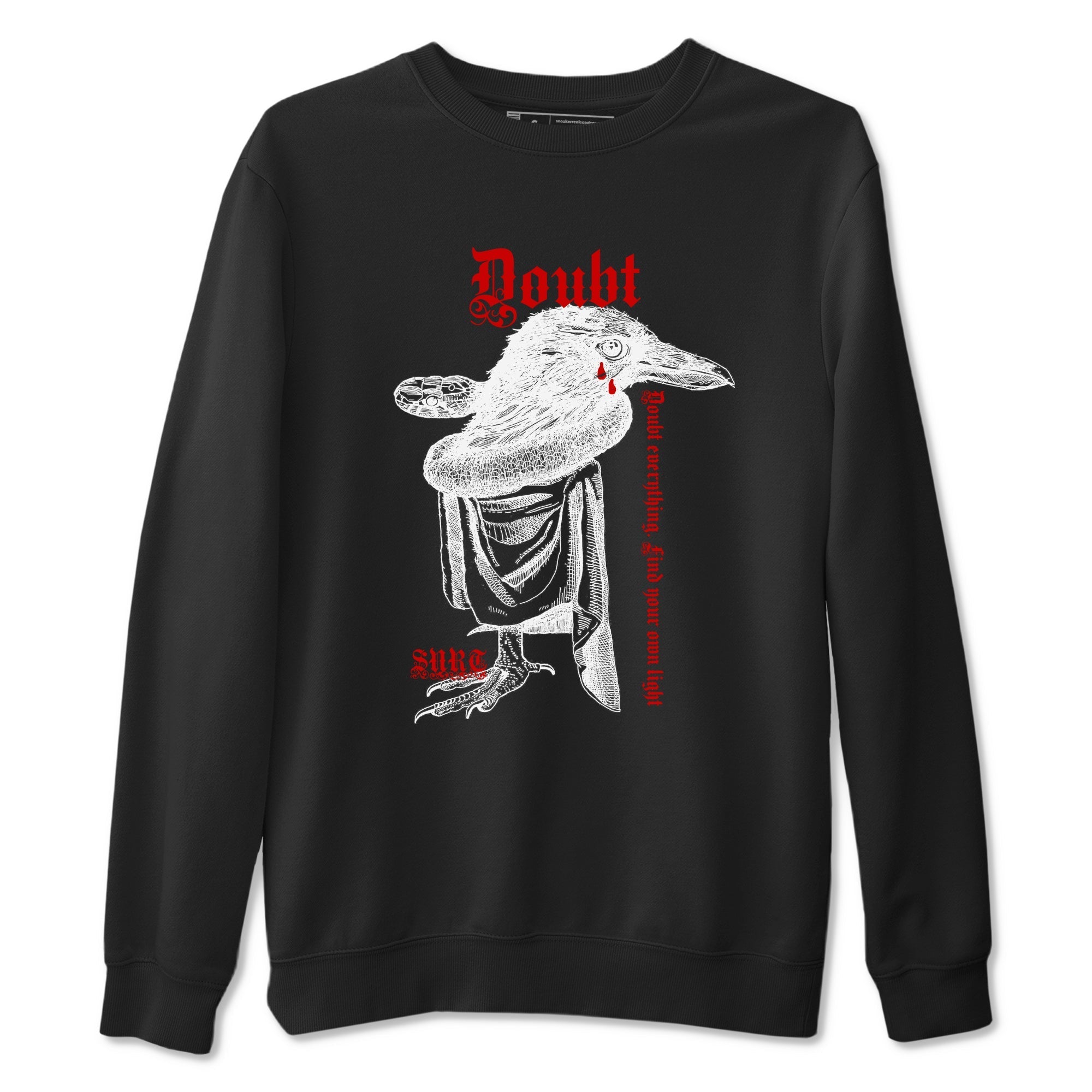 Doubt Everything snkmatch Tees - Air Jordan 14 Black Toe