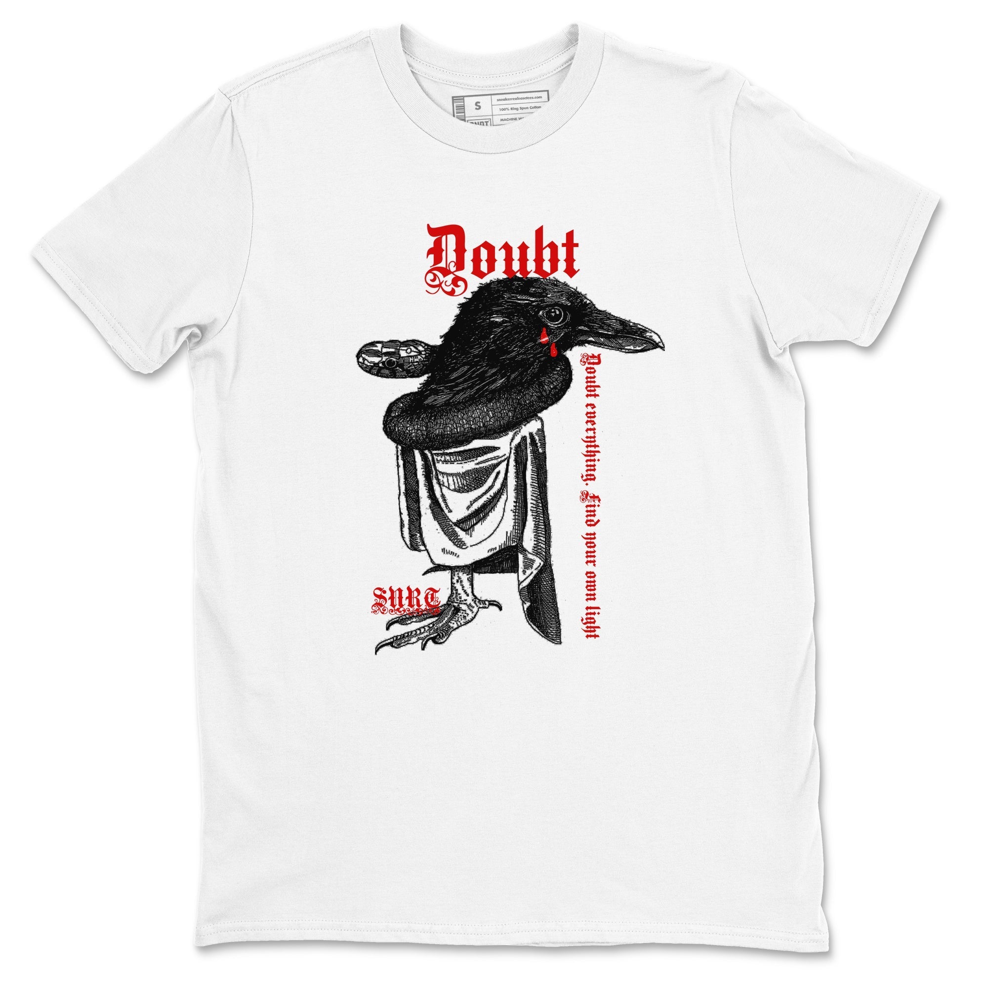 Doubt Everything snkmatch Tees - Air Jordan 14 Black Toe