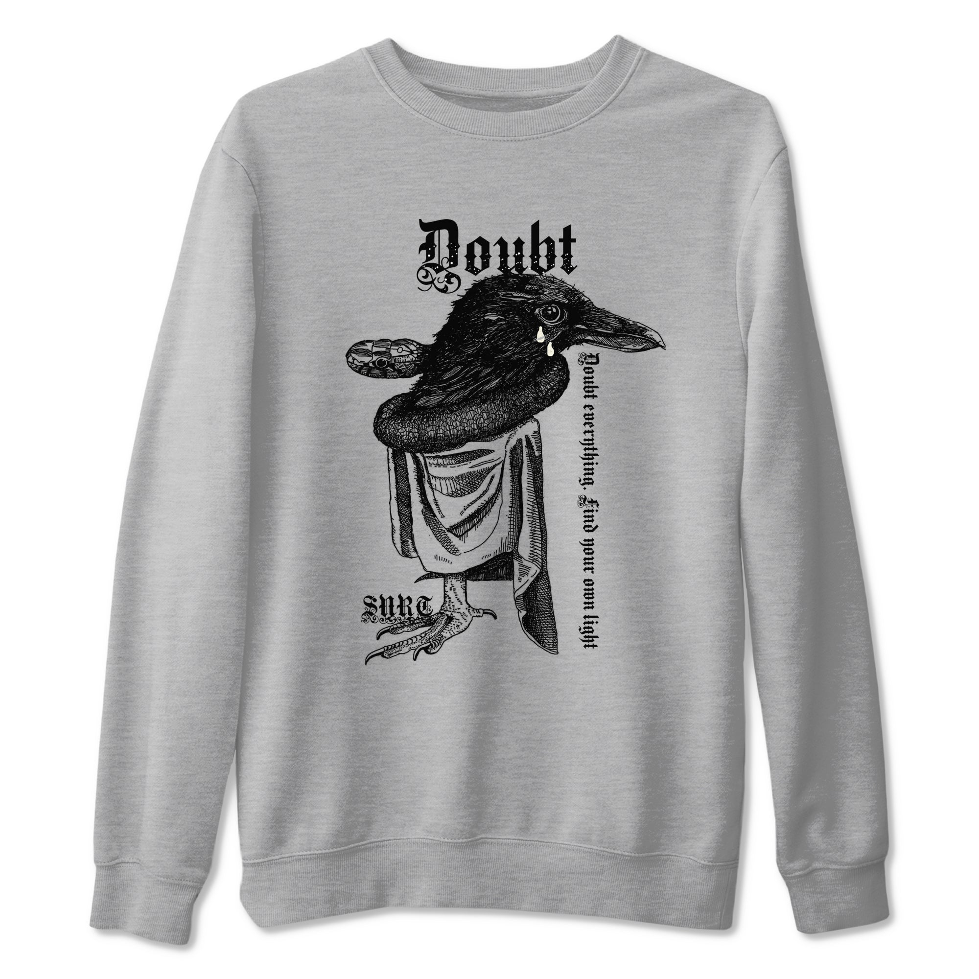Doubt Everything snkmatch Tees - Air Jordan 5 Sail