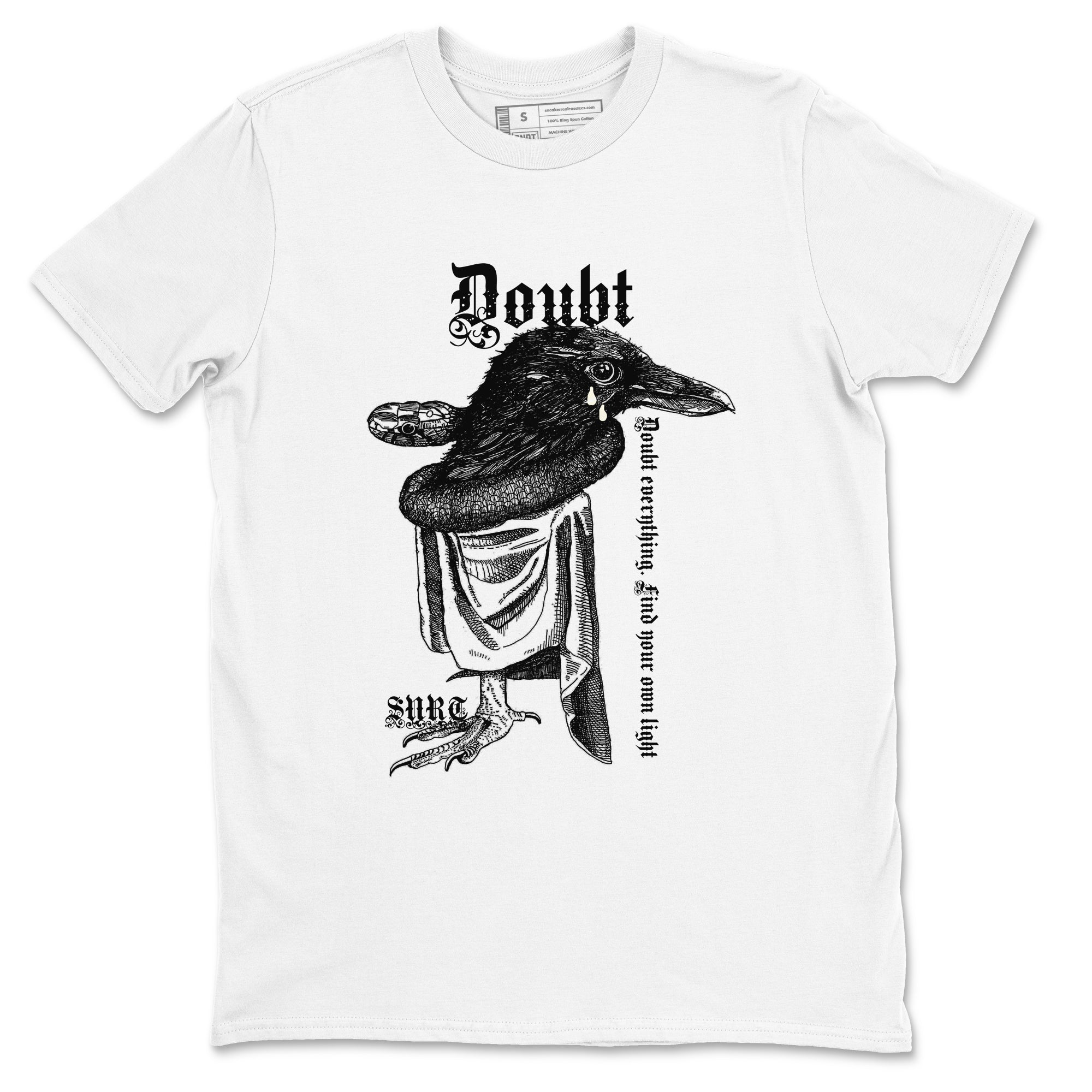 Doubt Everything snkmatch Tees - Air Jordan 5 Sail