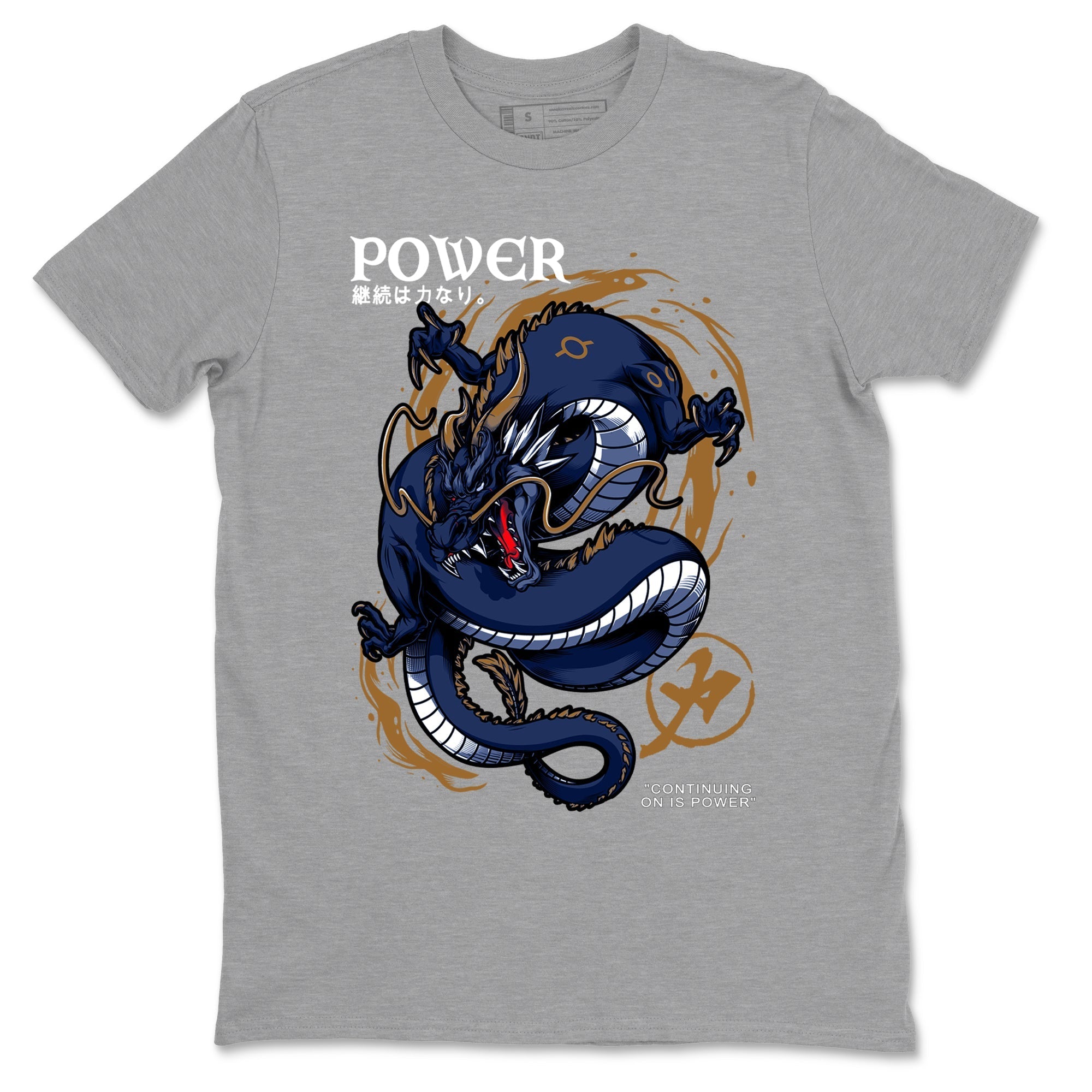 Dragon Power snkmatch Tees - Air Jordan 13 Midnight Navy