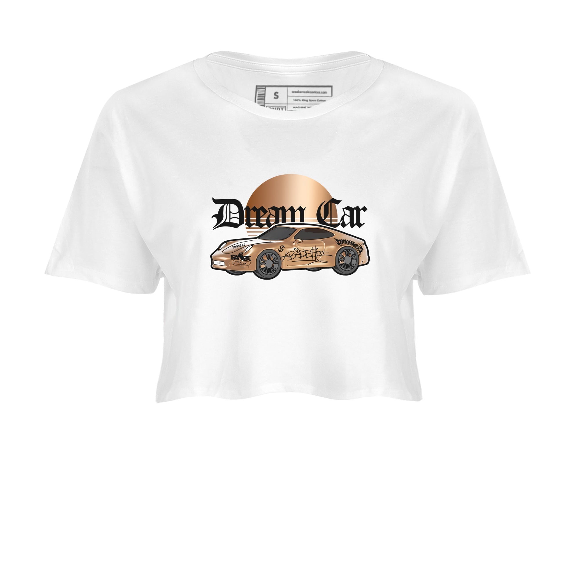 Dream Car snkmatch Women's Top - Air Foamposite One Metallic Copper