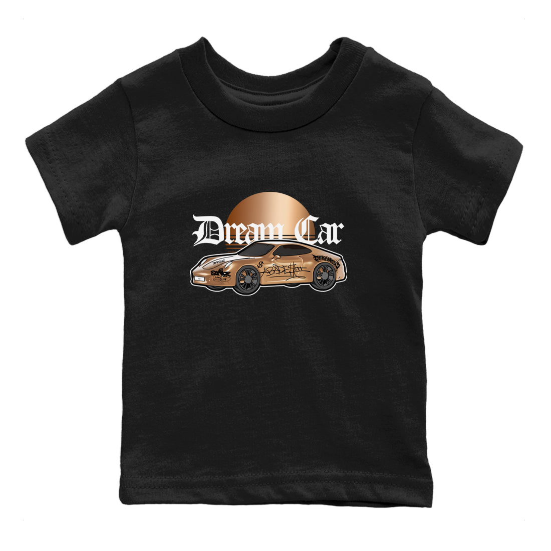 Dream Car snkmatch Tees Kids - Air Foamposite One Metallic Copper