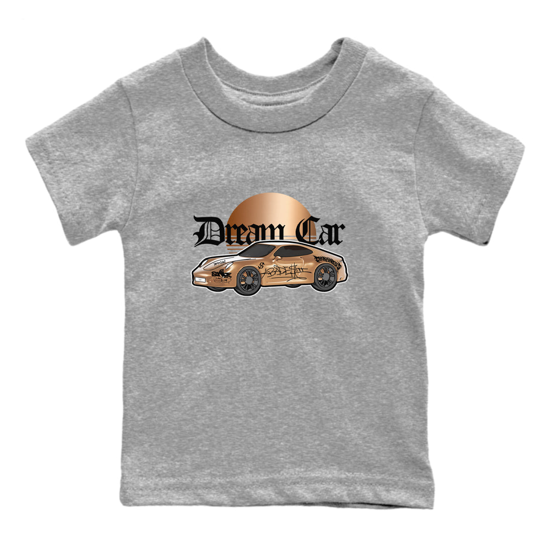 Dream Car snkmatch Tees Kids - Air Foamposite One Metallic Copper