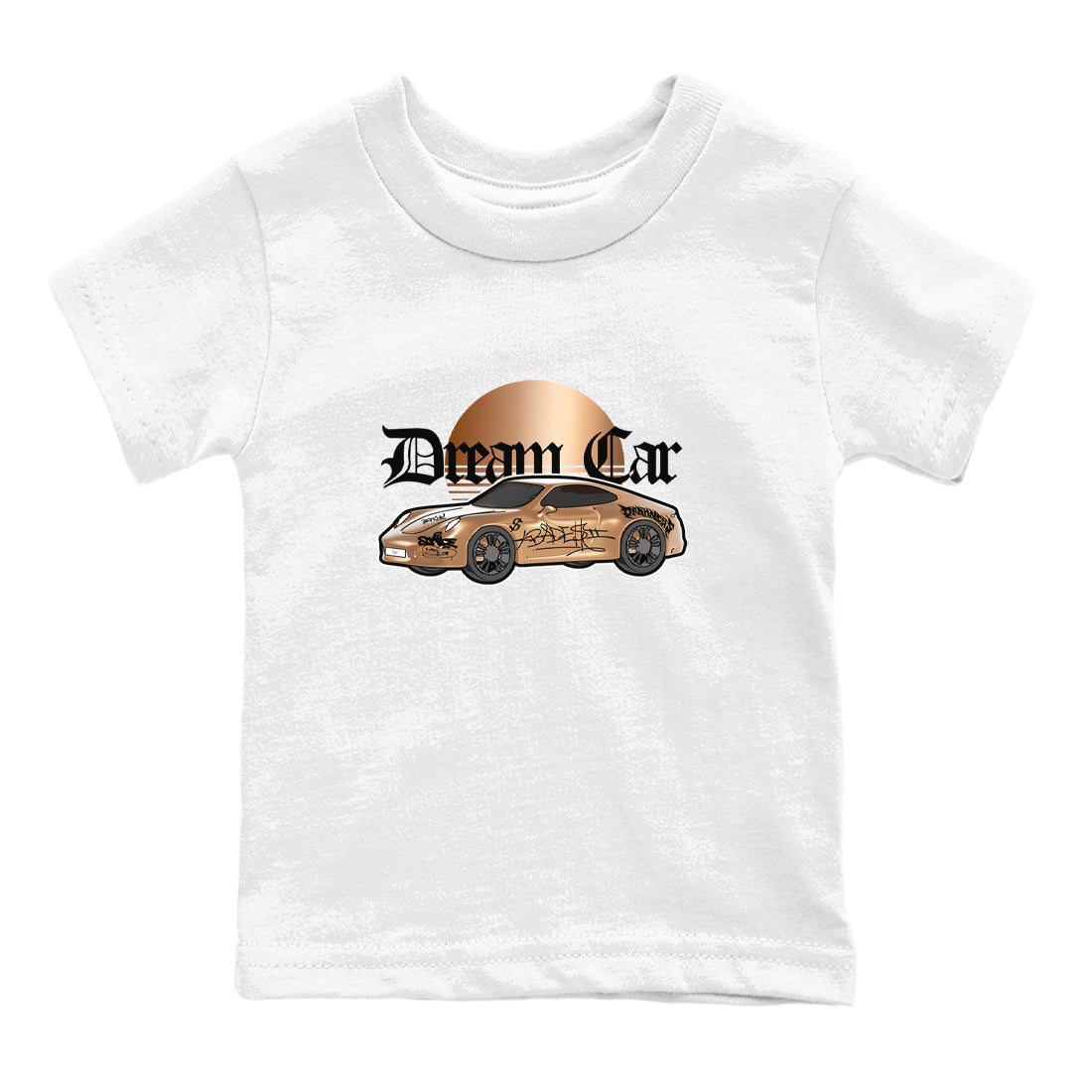 Dream Car snkmatch Tees Kids - Air Foamposite One Metallic Copper