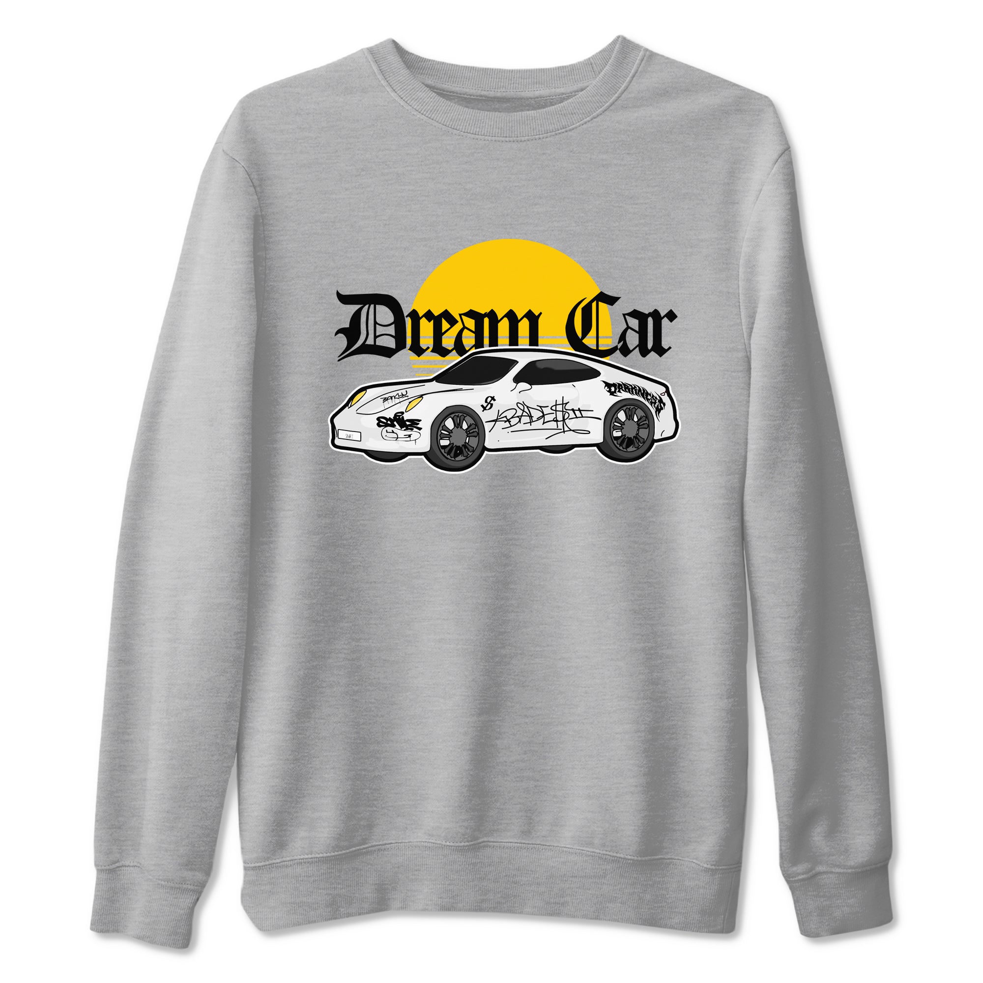 Dream Car snkmatch Tees - Air Jordan 1 Yellow Ochre