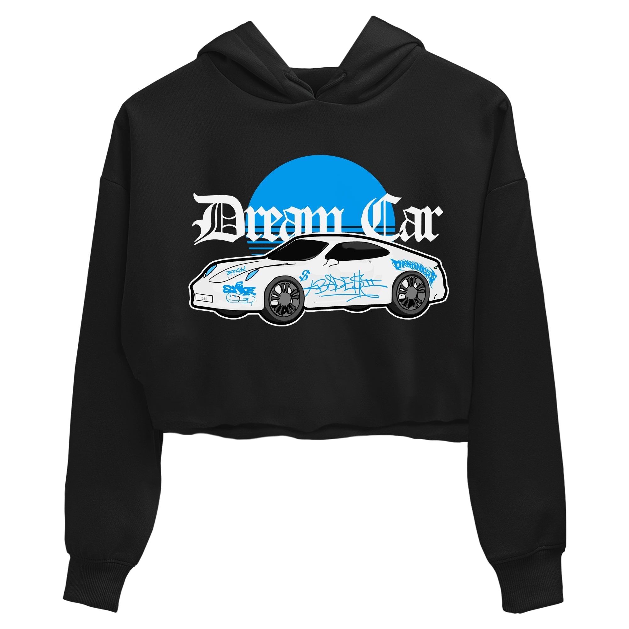 Dream Car snkmatch Women's Top - Air Jordan 4 Military Blue
