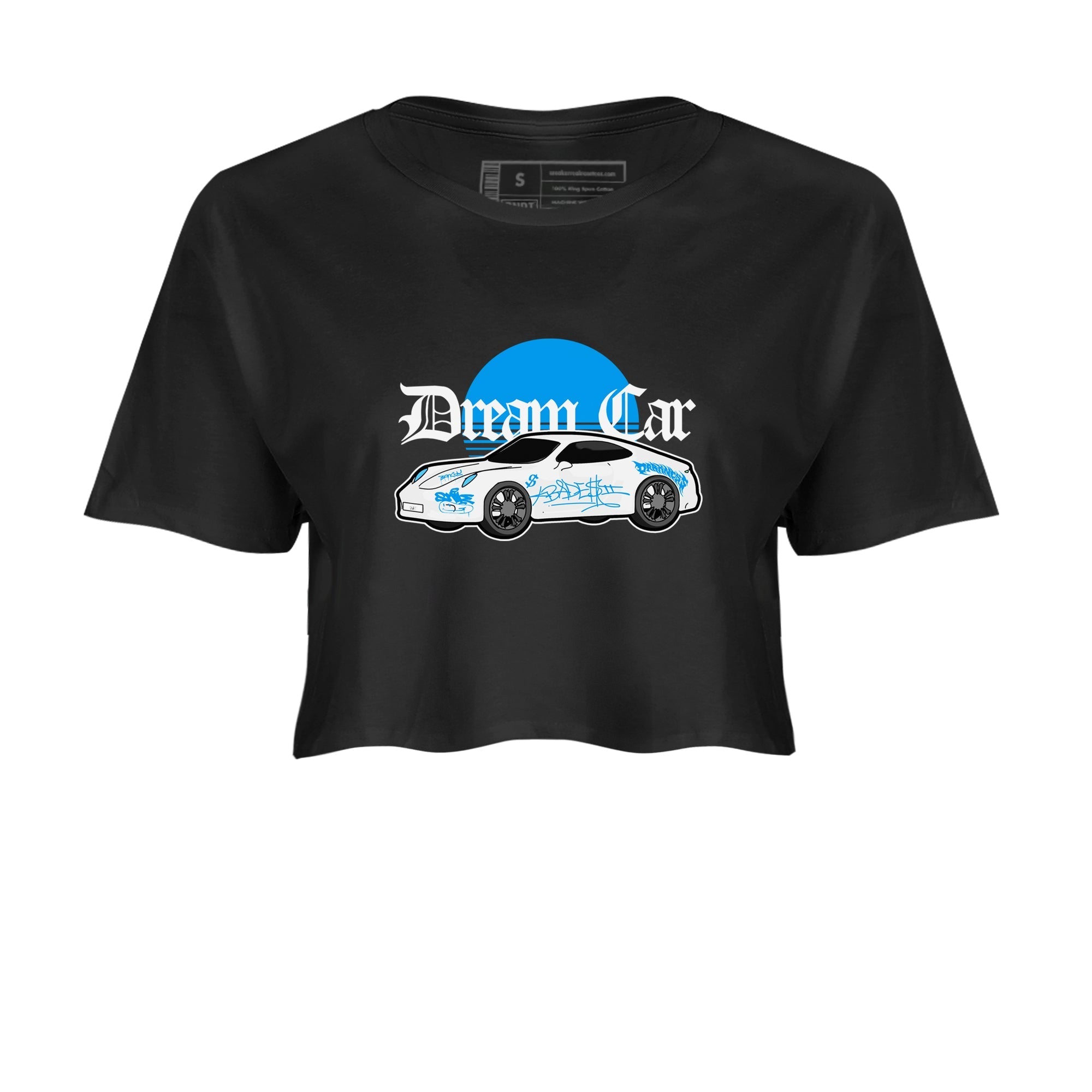 Dream Car snkmatch Women's Top - Air Jordan 4 Military Blue