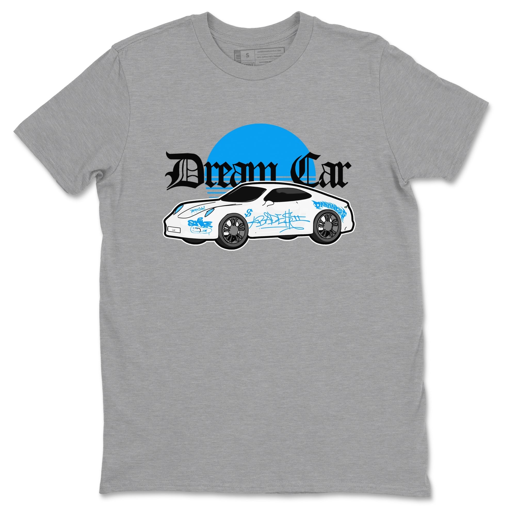 Dream Car snkmatch Tees - Air Jordan 4 Military Blue