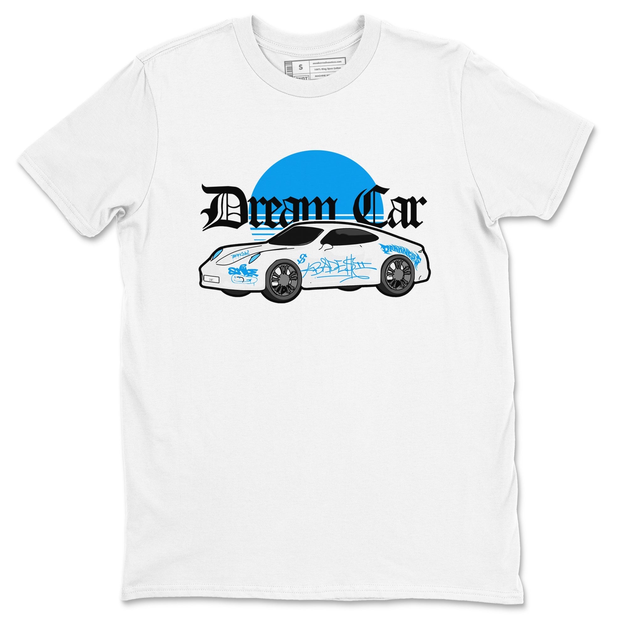 Dream Car snkmatch Tees - Air Jordan 4 Military Blue