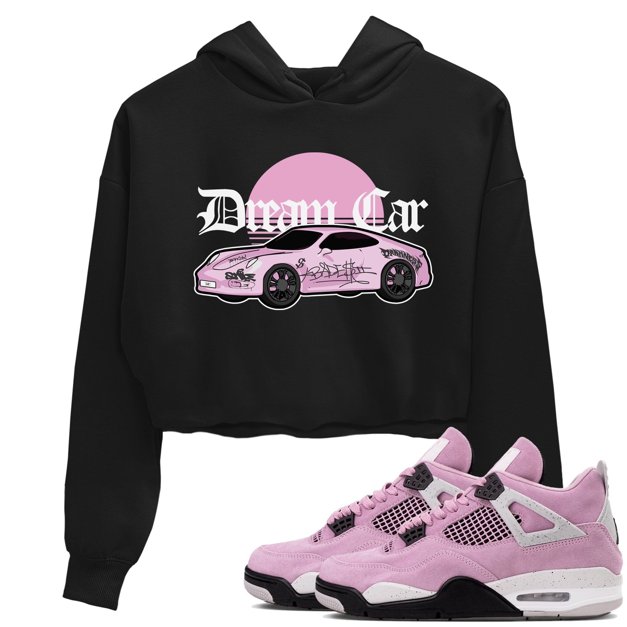 Dream Car snkmatch Women's Top - Air Jordan 4 Orchid