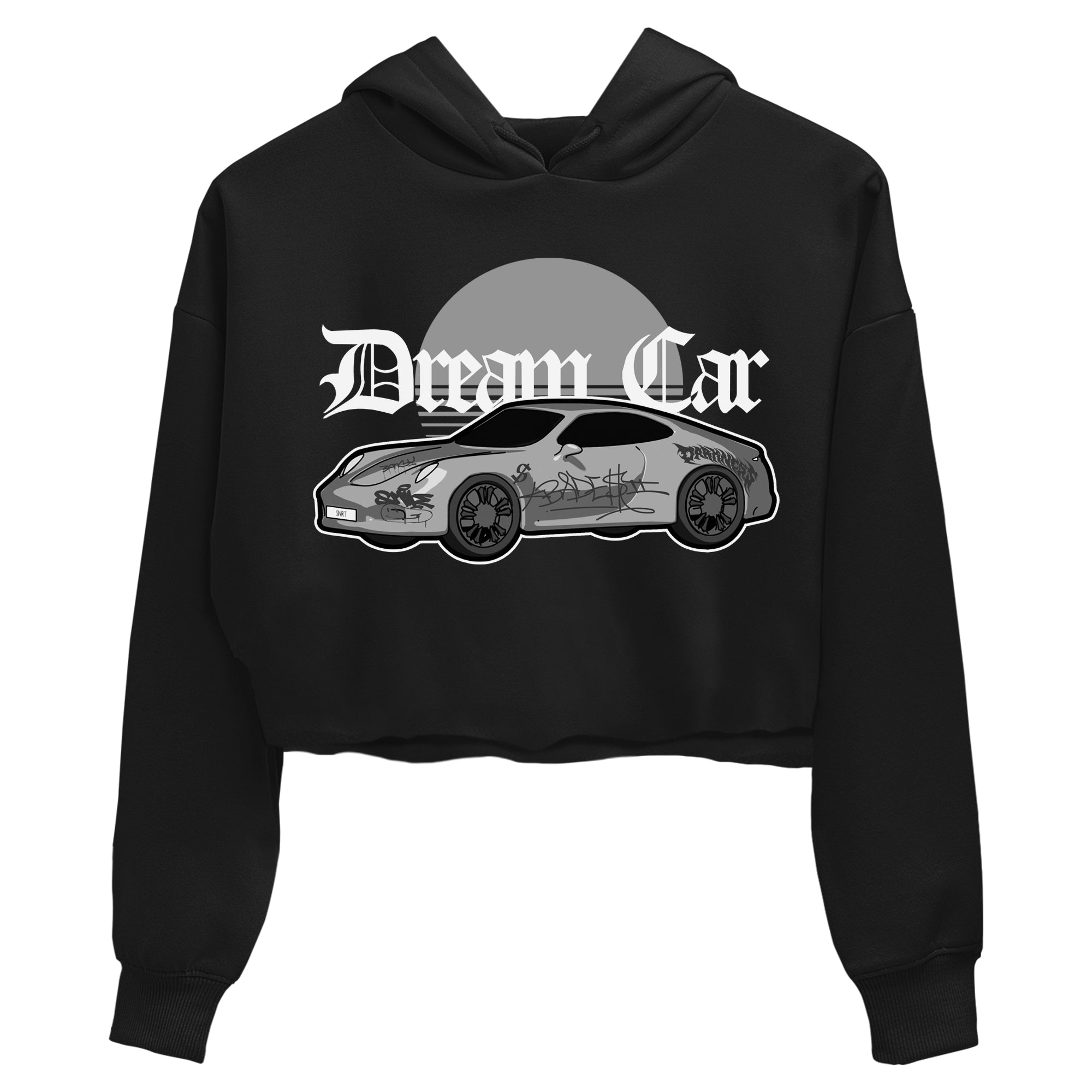 Dream Car snkmatch Women's Top - Air Jordan 4 Wet Cement