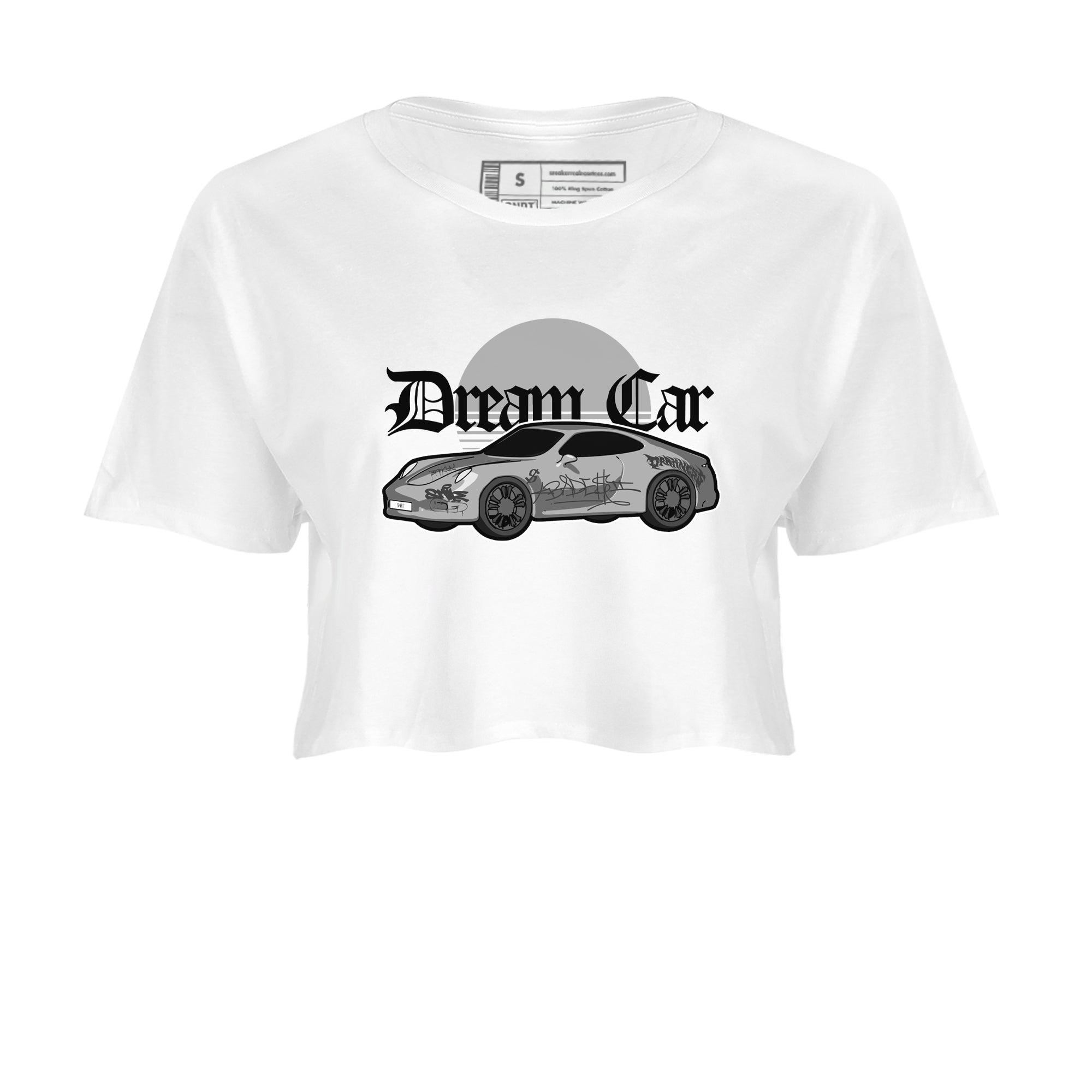 Dream Car snkmatch Women's Top - Air Jordan 4 Wet Cement