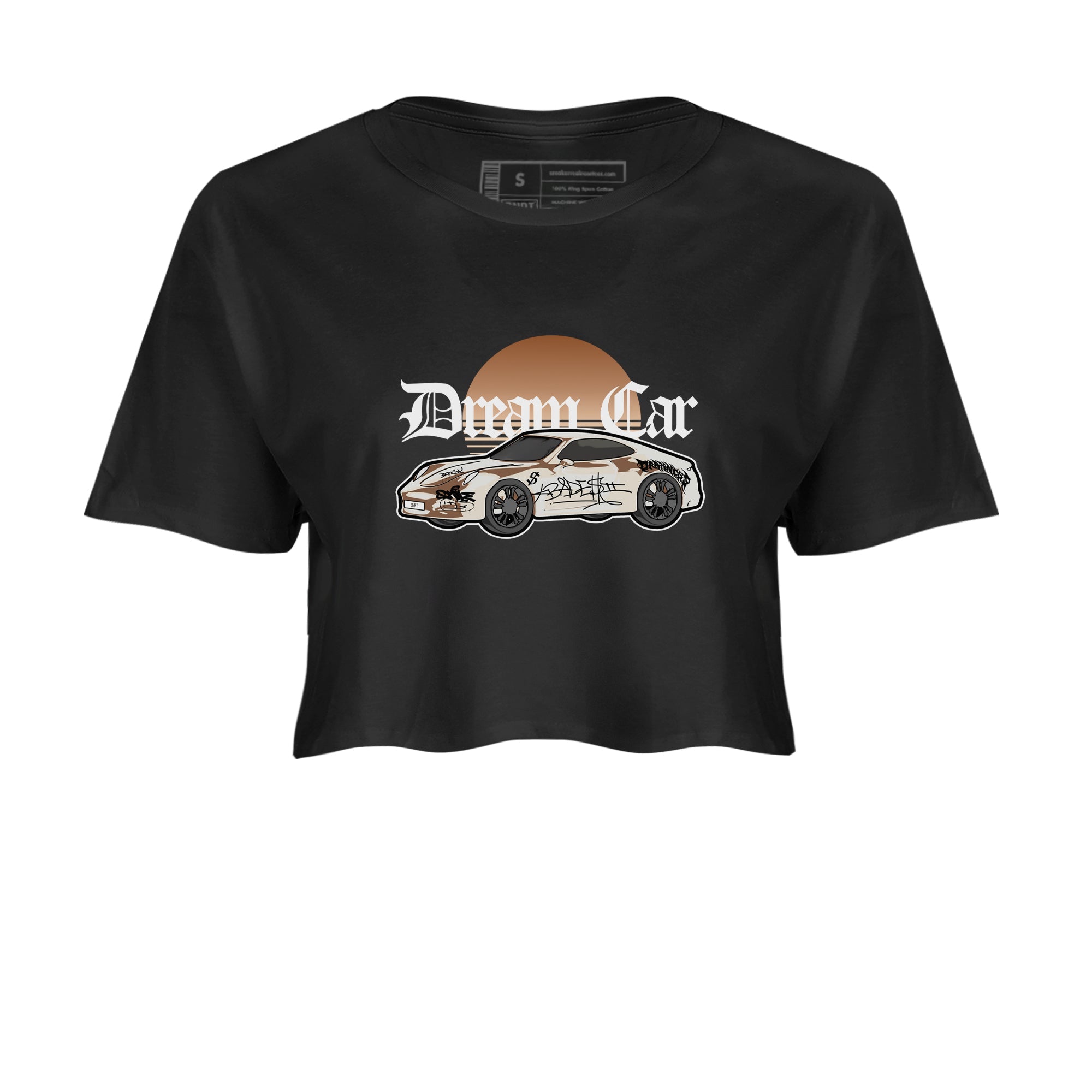 Dream Car snkmatch Women's Top - Air Jordan 5 Golden Ticket