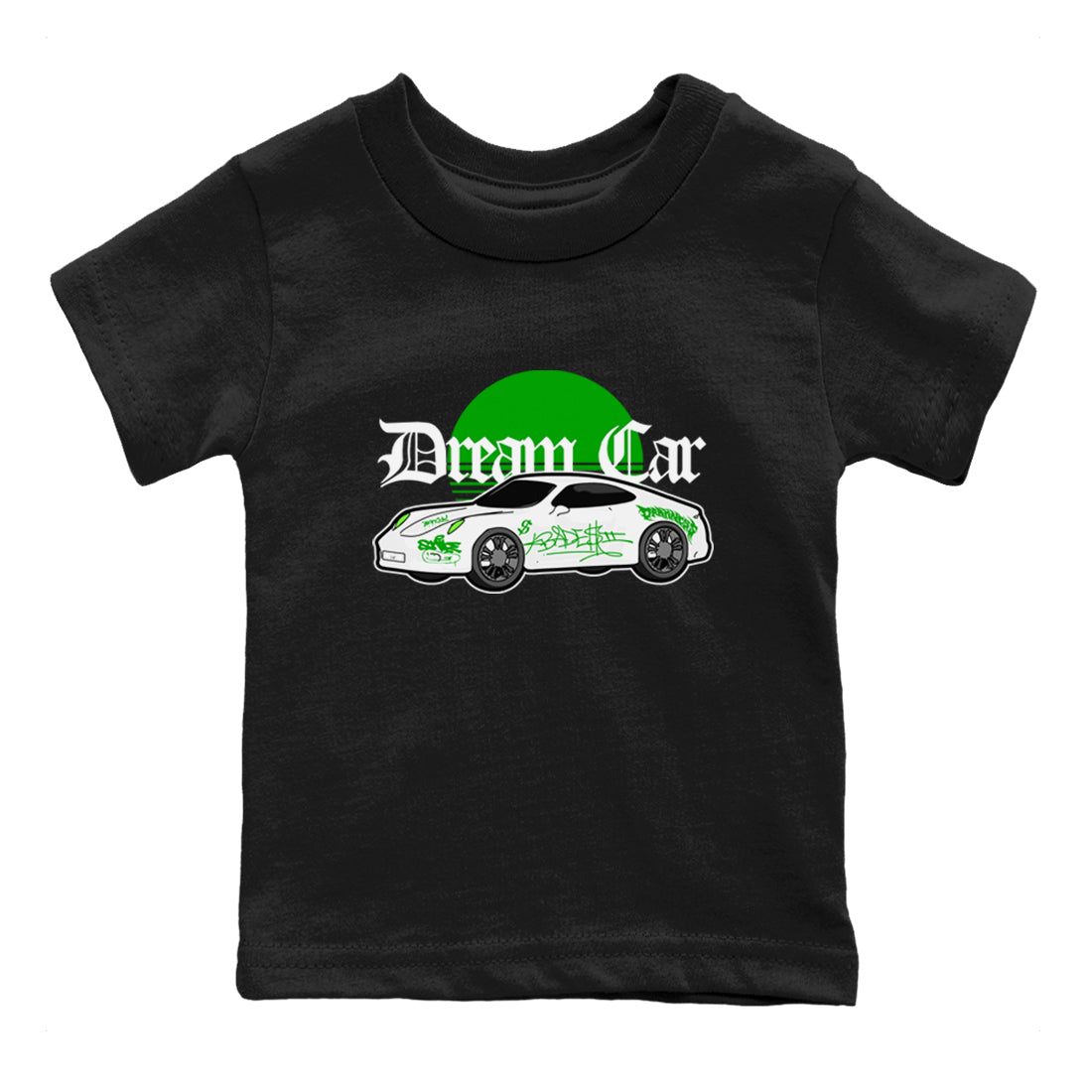 Dream Car snkmatch Tees Kids - Air Jordan 5 Lucky Green
