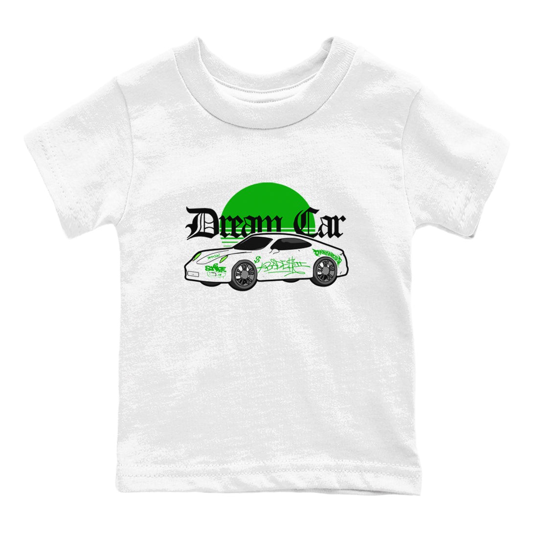 Dream Car snkmatch Tees Kids - Air Jordan 5 Lucky Green